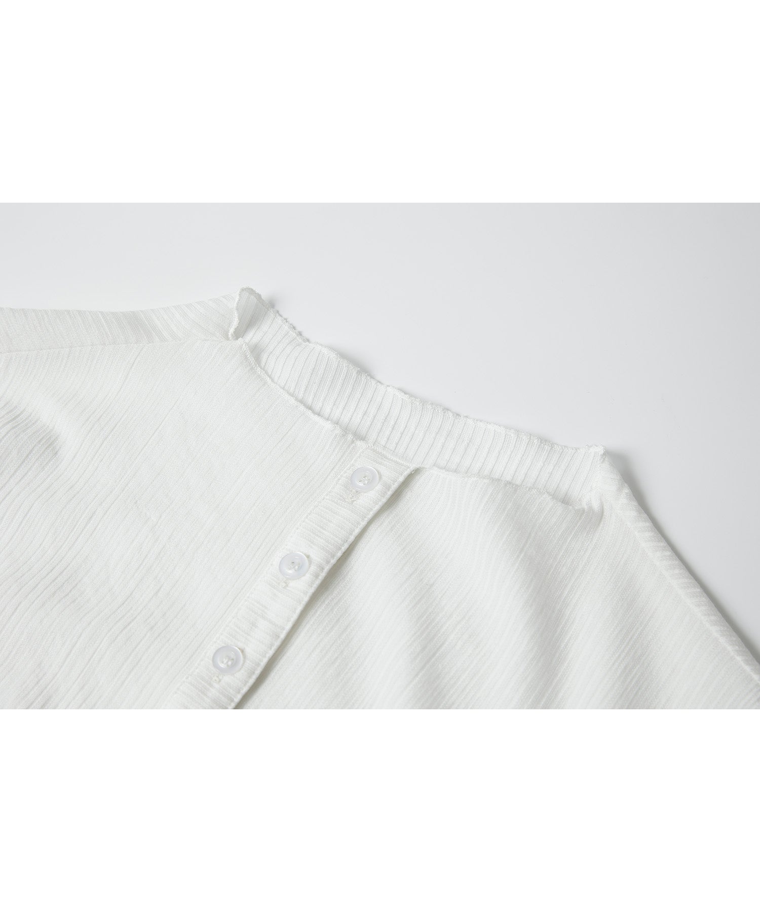 Lyocell Blend Sheer Stripe Sleeveless Cardigan