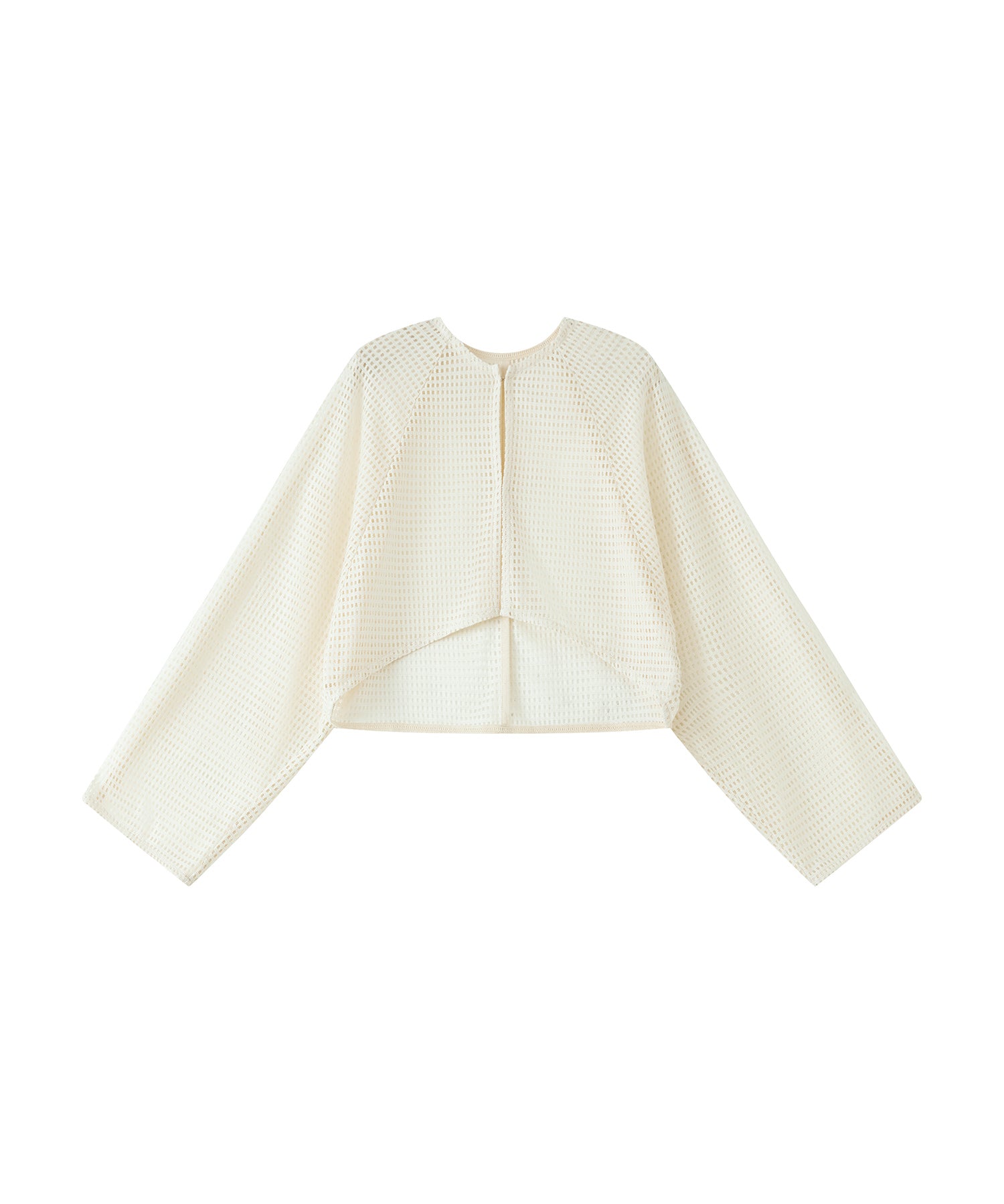 Sheer Cutwork Short Bolero Cardigan
