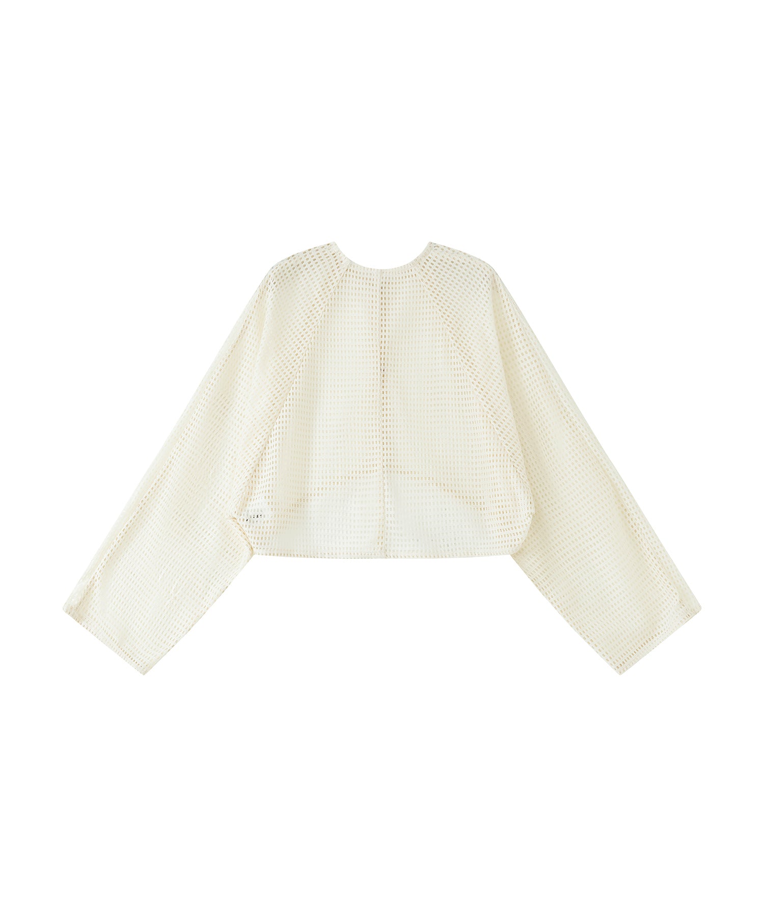 Sheer Cutwork Short Bolero Cardigan