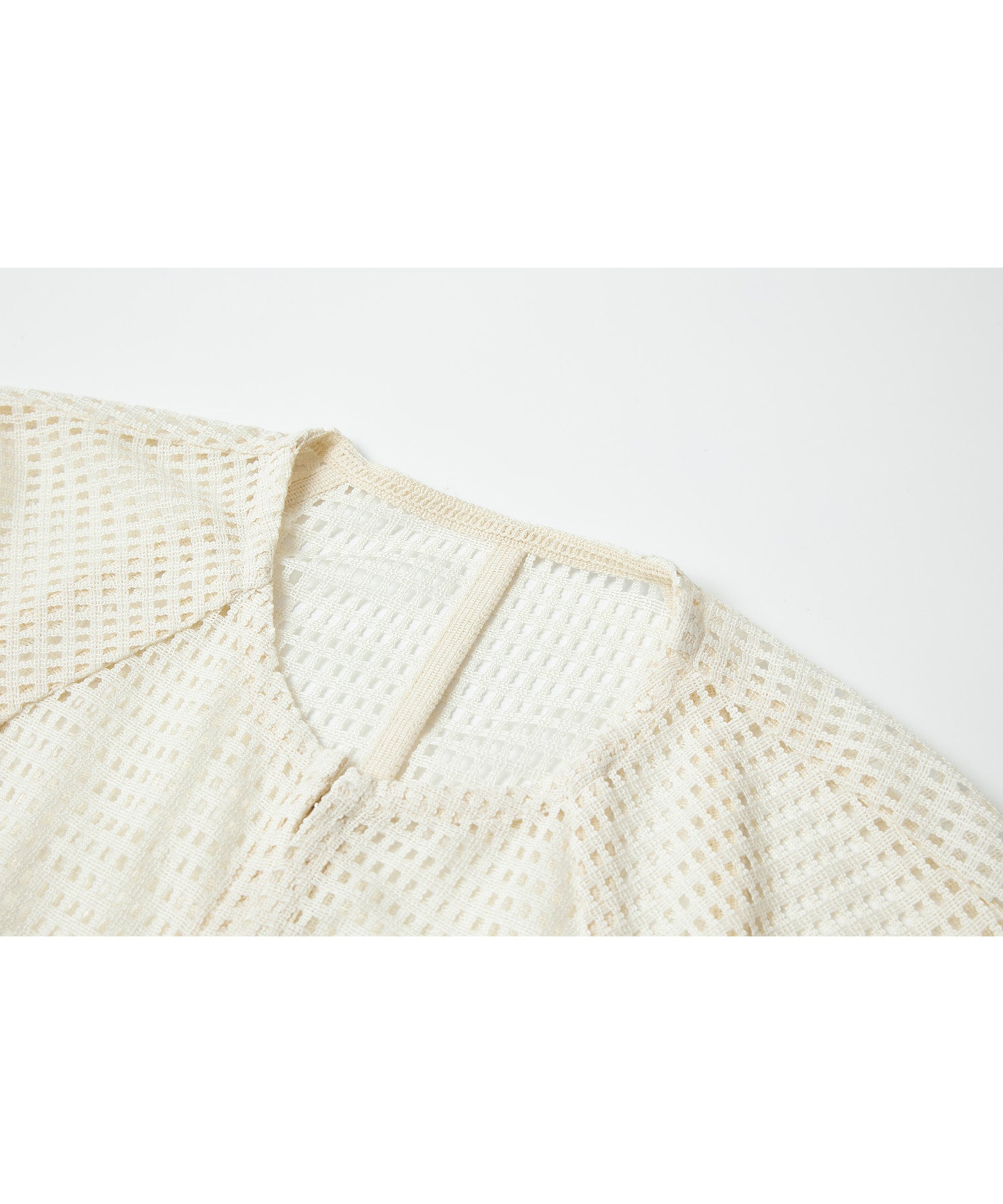 Sheer Cutwork Short Bolero Cardigan