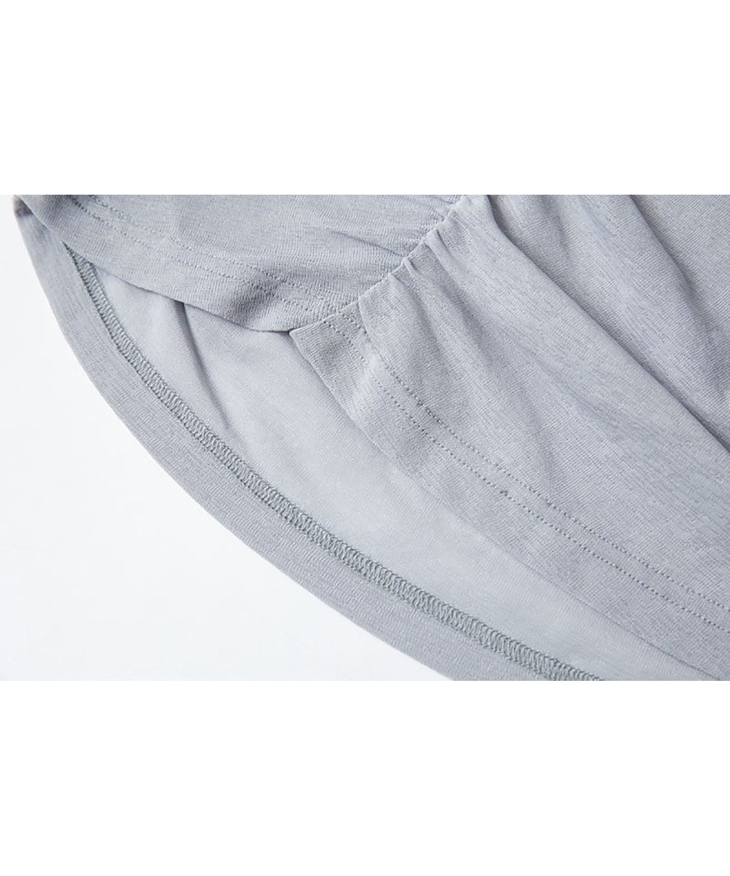 Asymmetric Gather Sheer Sleeveless Top