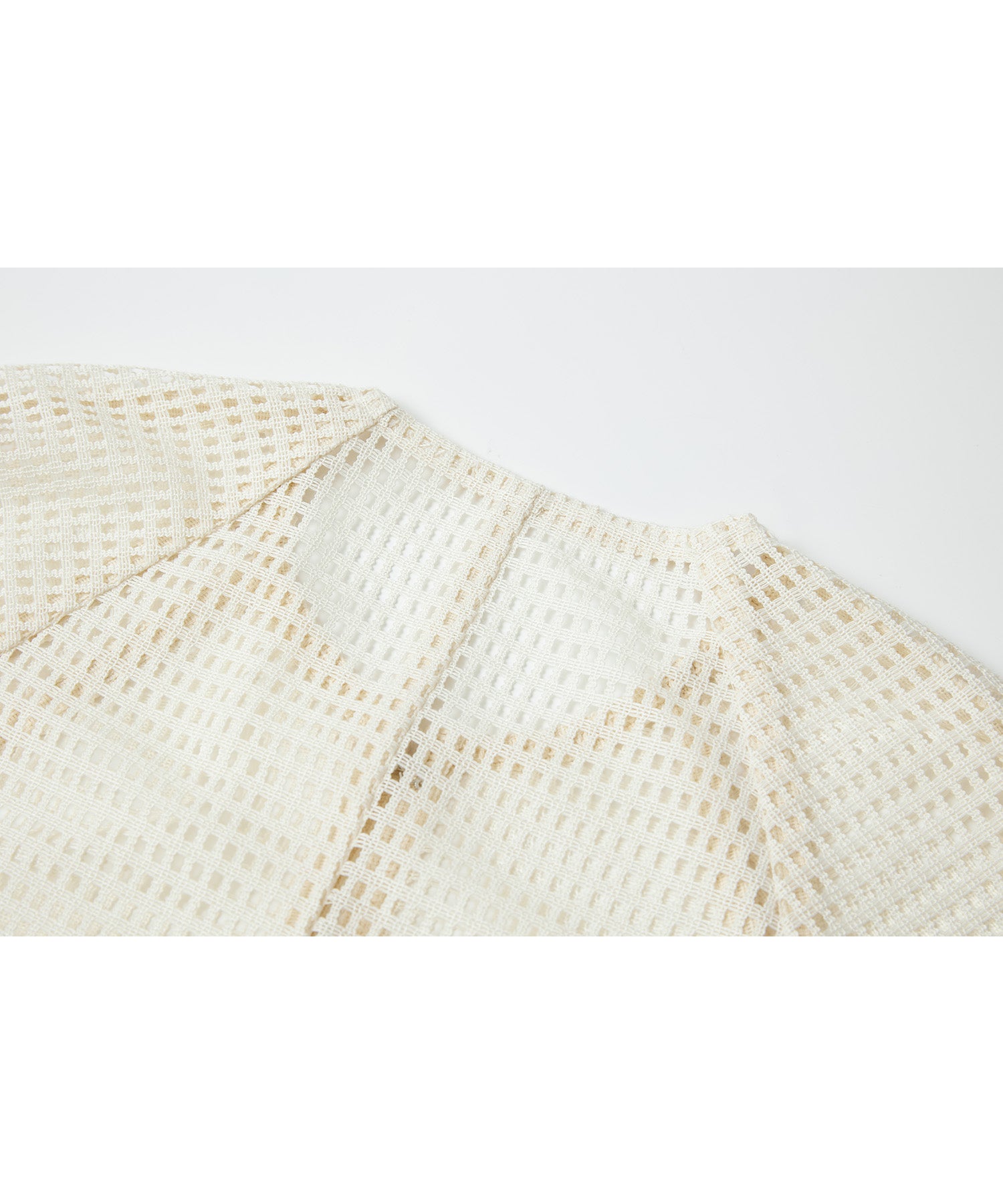 Sheer Cutwork Short Bolero Cardigan