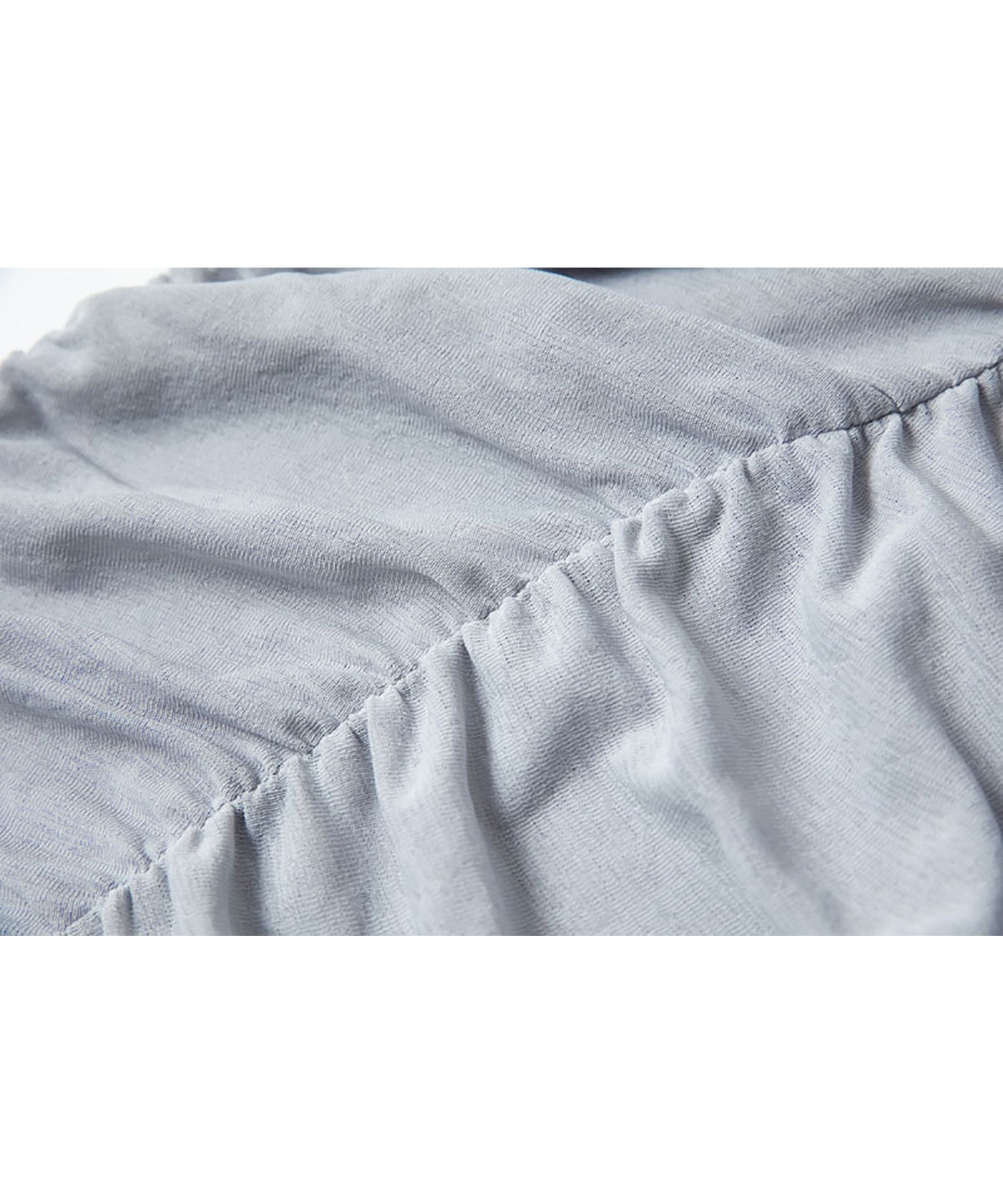 Asymmetric Gather Sheer Sleeveless Top