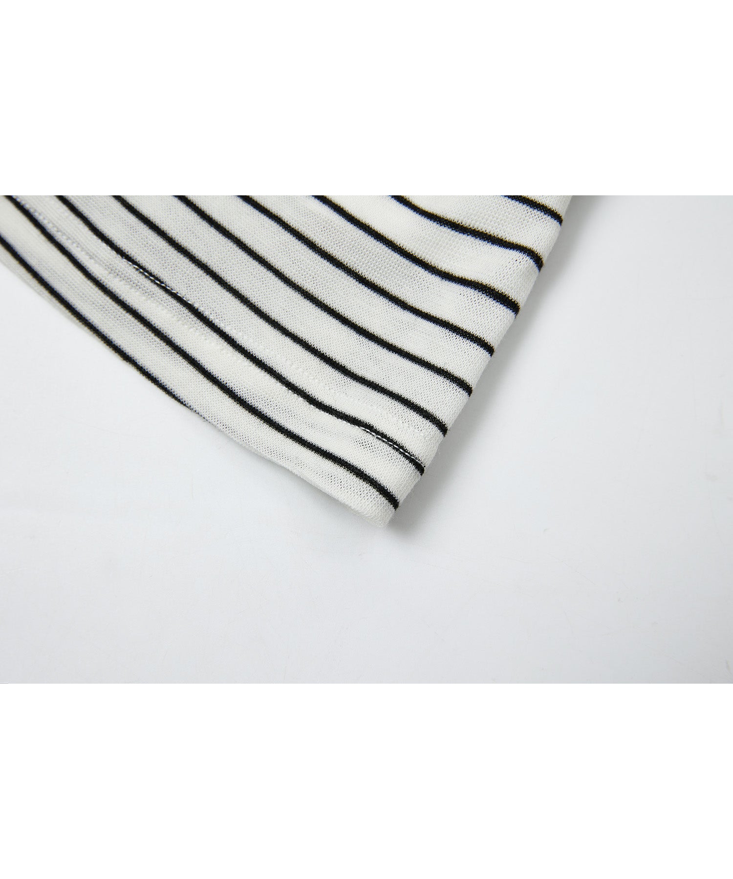 Wool Blend Basic Boat Neck Layering T-Shirt