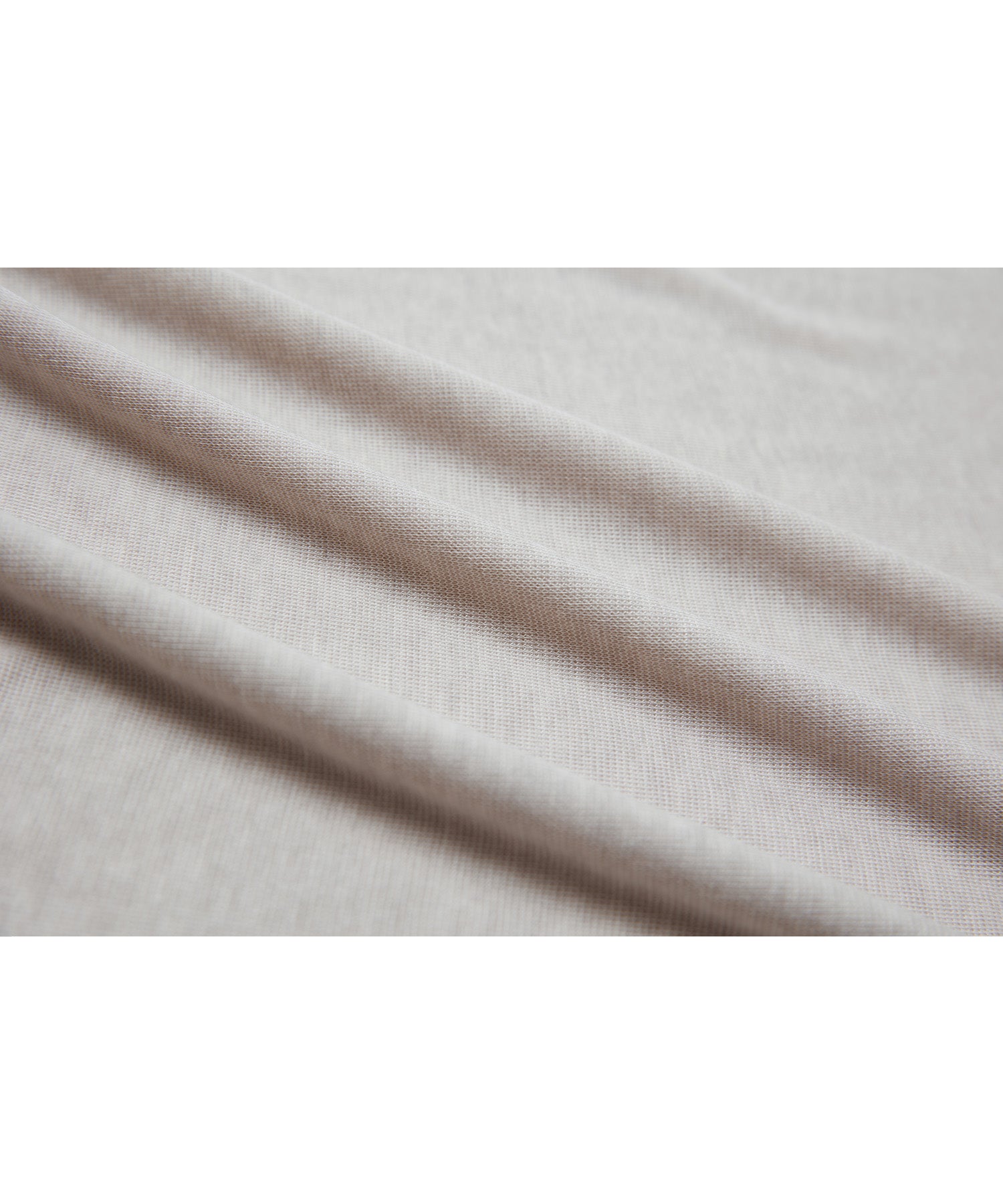 Wool Blend Basic Boat Neck Layering T-Shirt