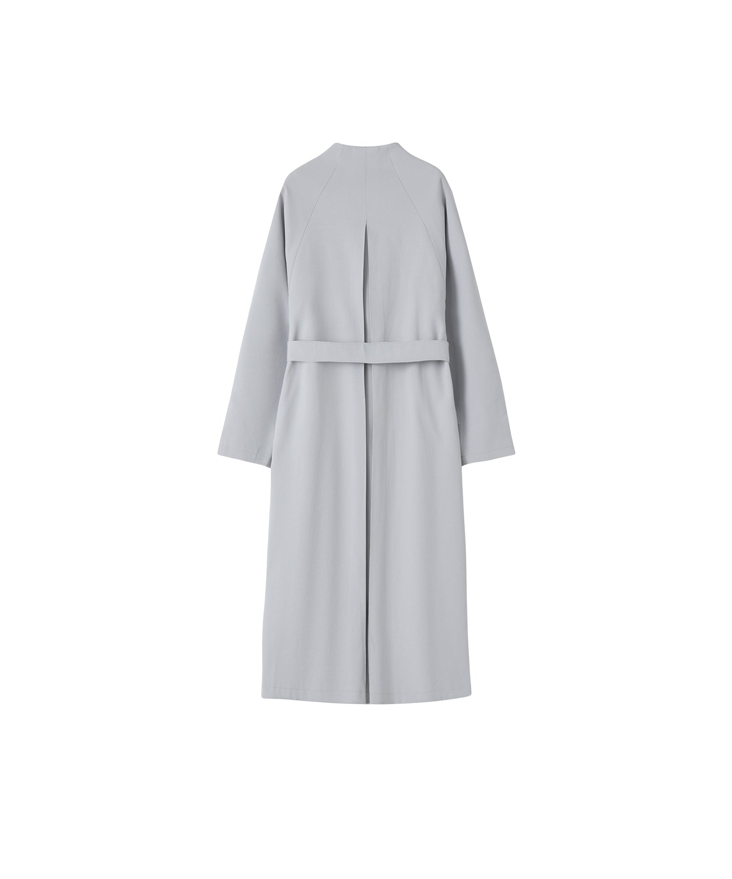 Drape Neck Oversized Trench Coat
