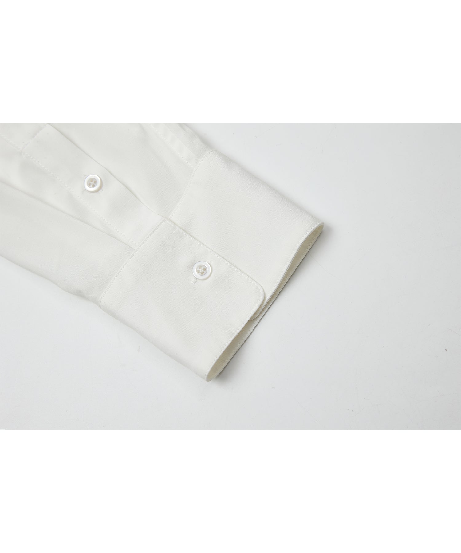 2-Way Asymmetric Button Long Sleeve Shirt