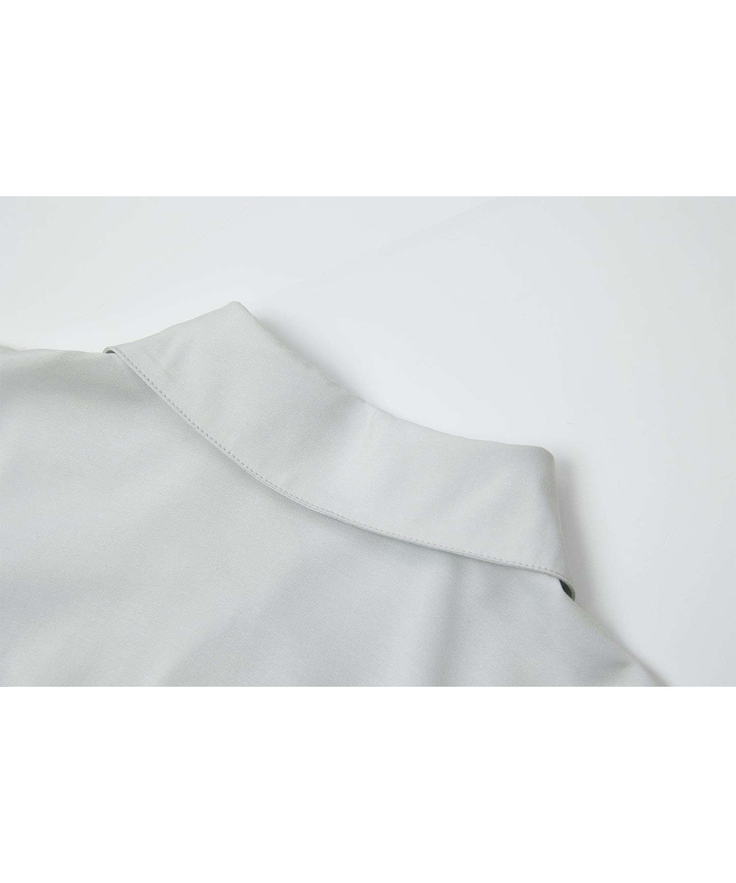 2-Way Asymmetric Button Long Sleeve Shirt