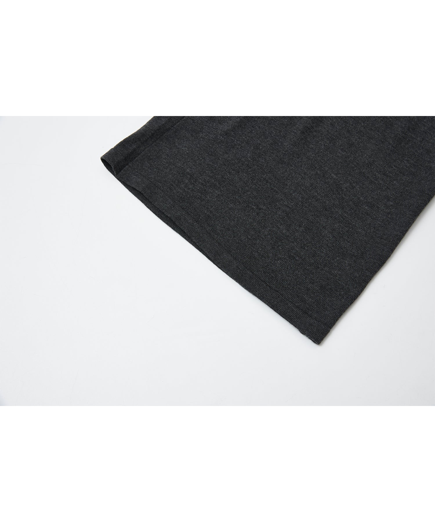 Waist Tuck Knit Wide-Leg Pants