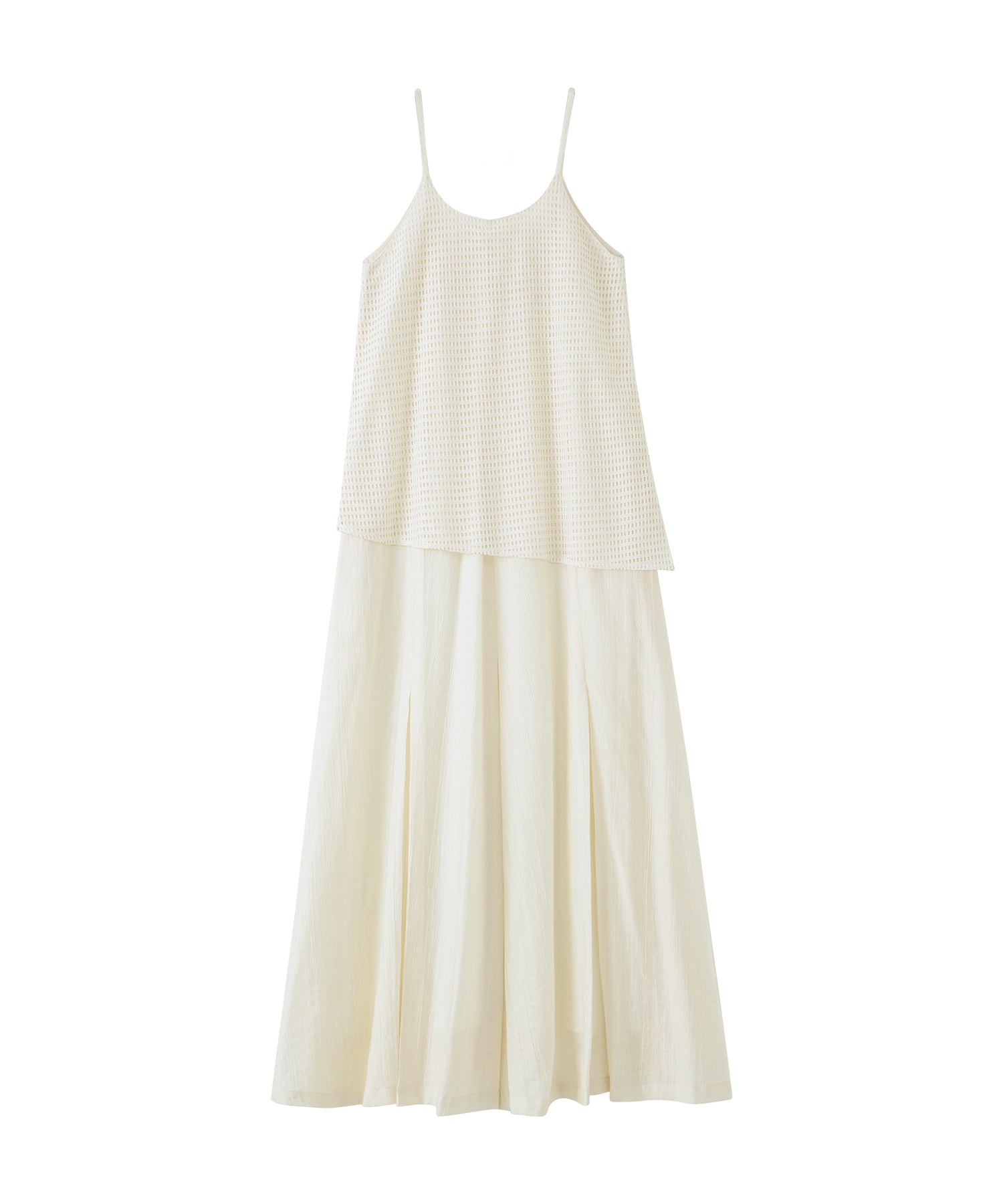 Layered Cutwork Camisole Dress