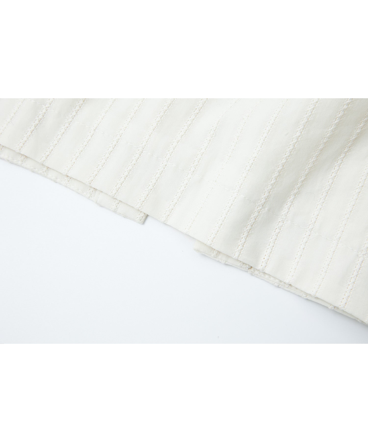 Jacquard Stripe Cocoon Sleeveless Dress