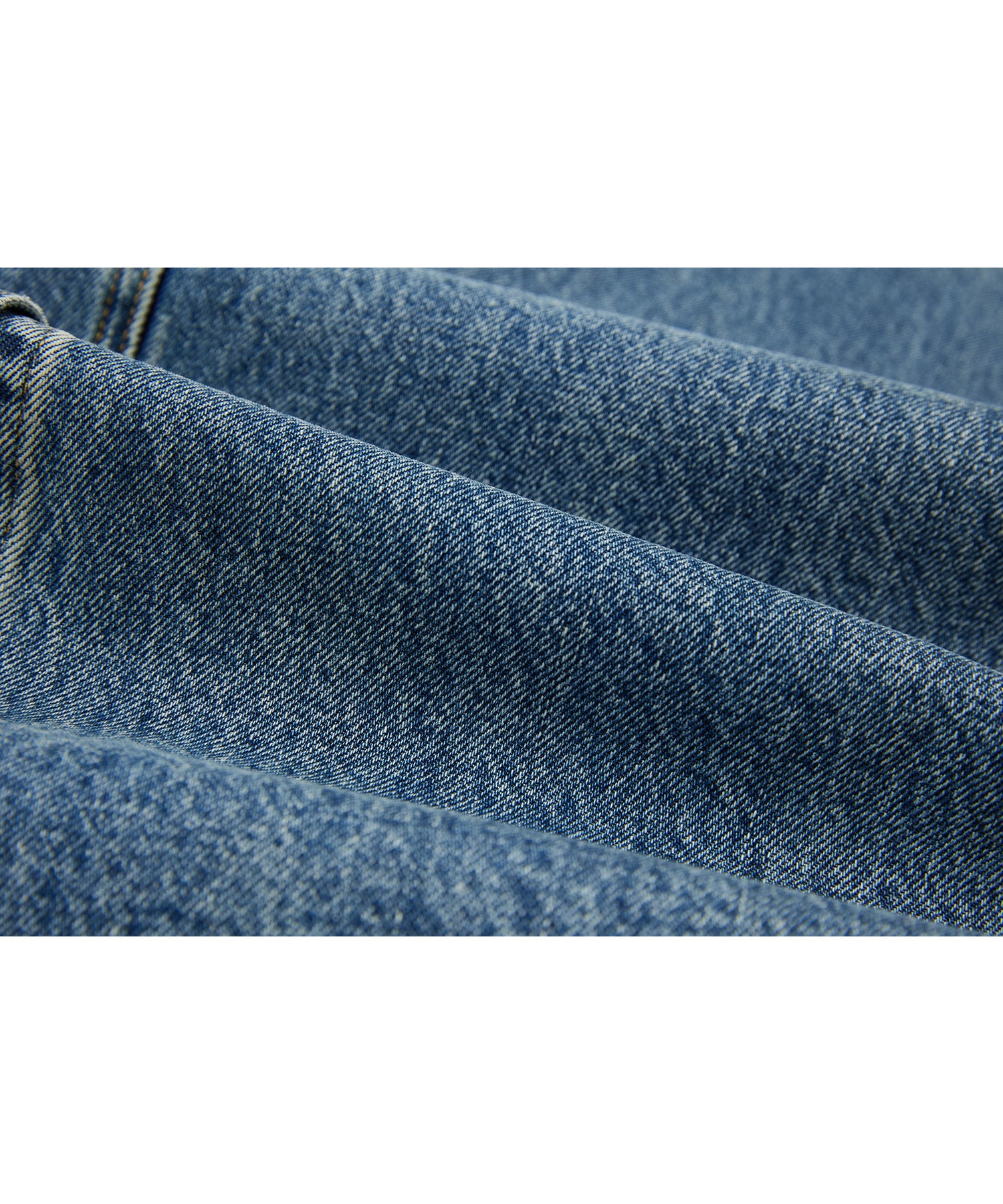 Used Wash I-Line Denim Long Skirt