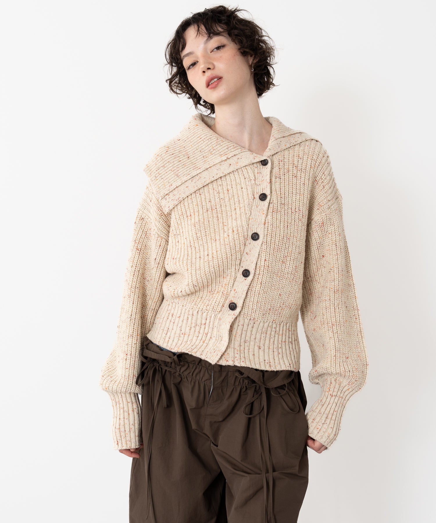 Asymmetrical Front Cardigan