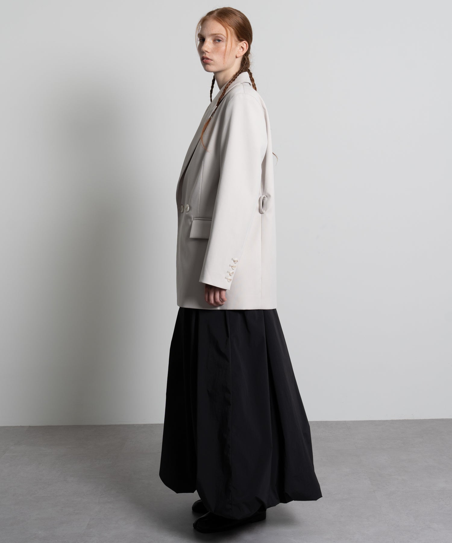 High-Waist Voluminous Balloon Skirt