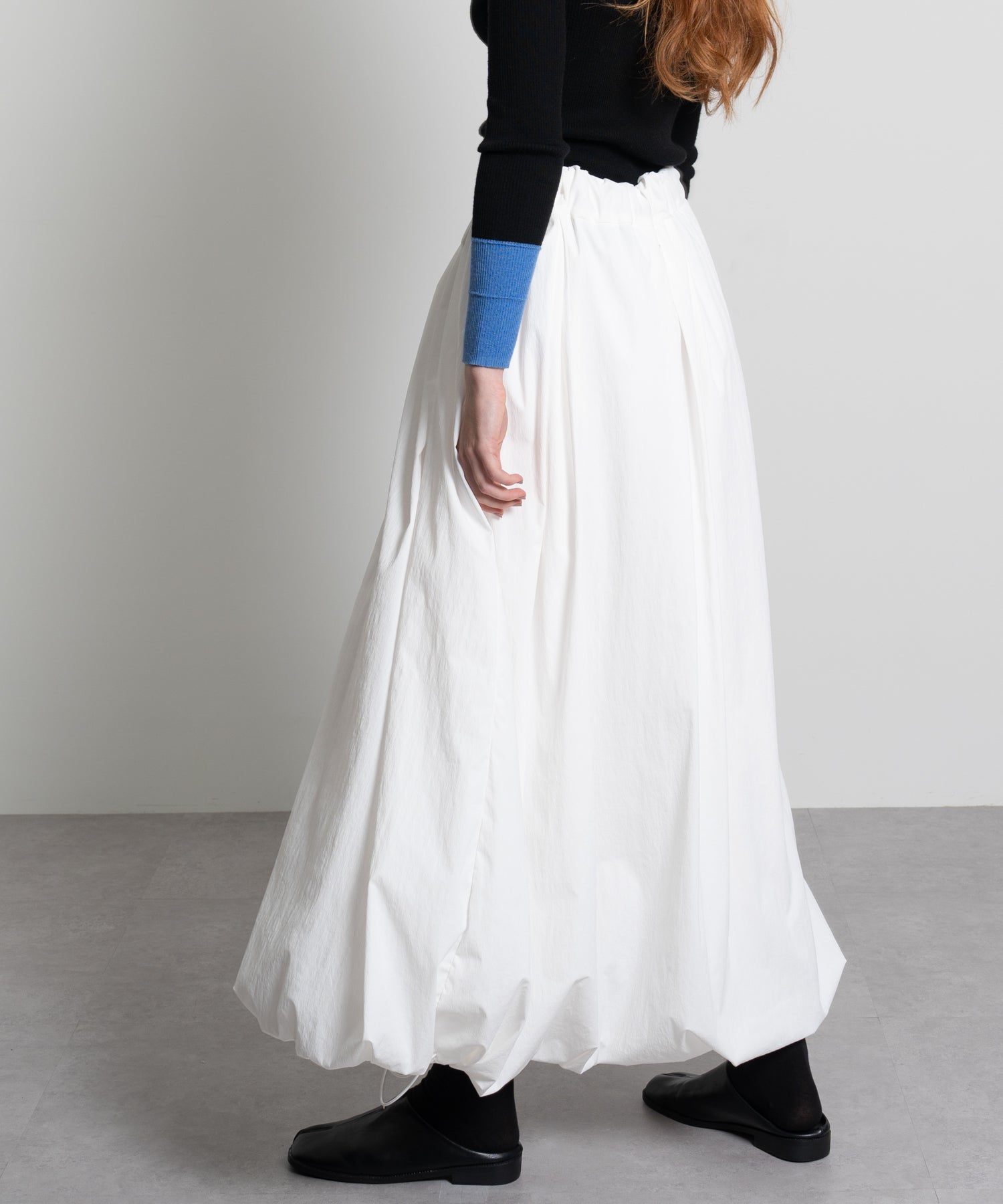 High-Waist Voluminous Balloon Skirt