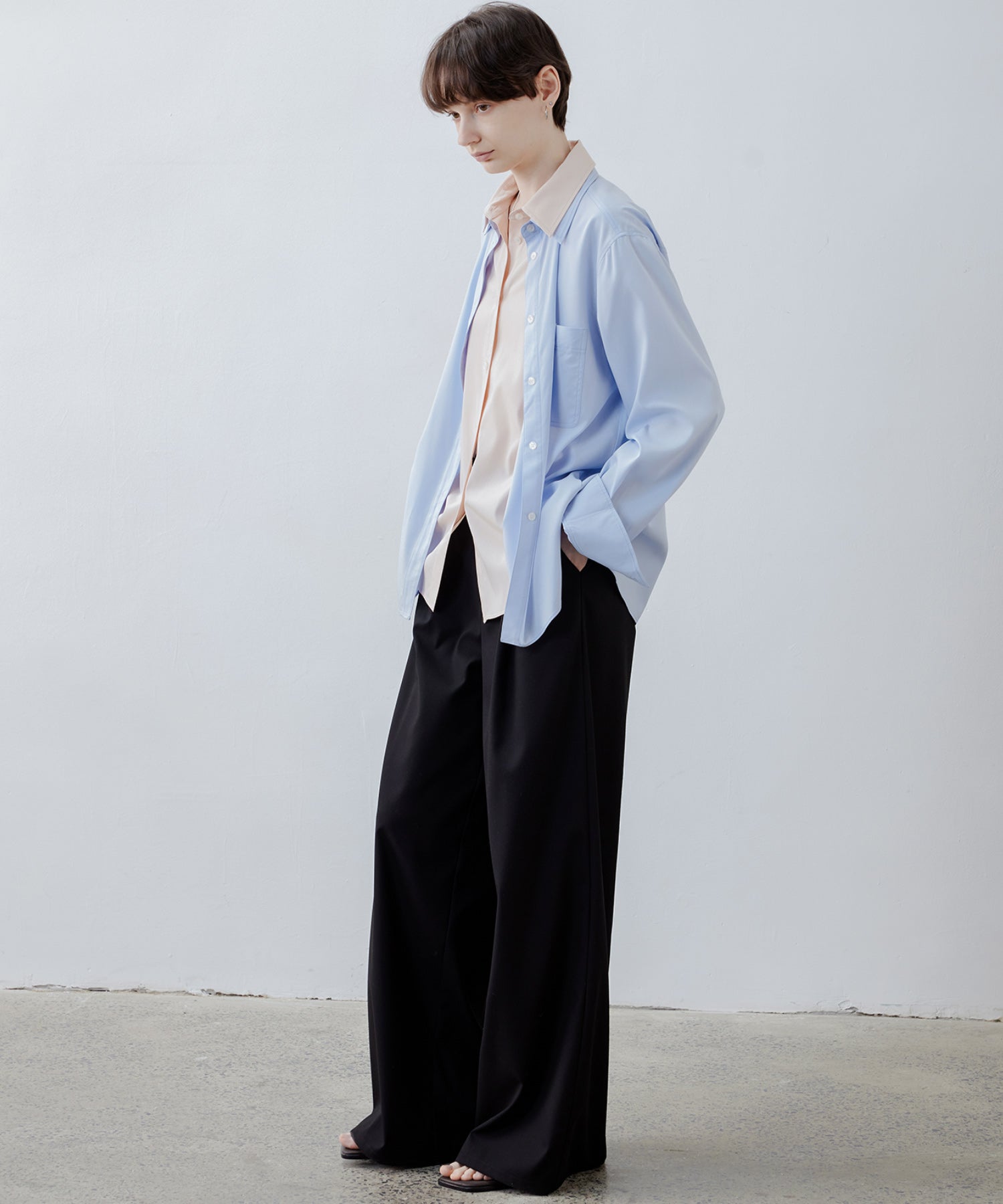 Bicolor Layered Shirt