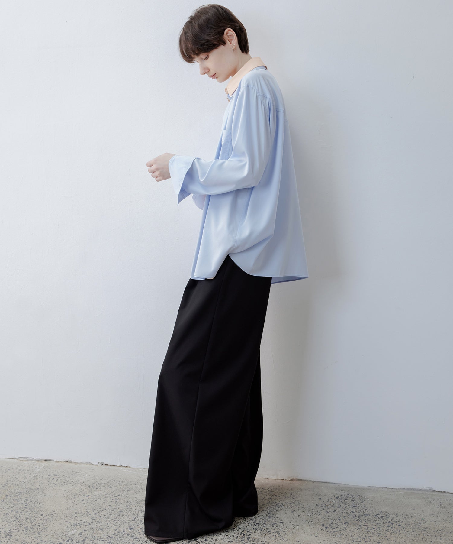Bicolor Layered Shirt