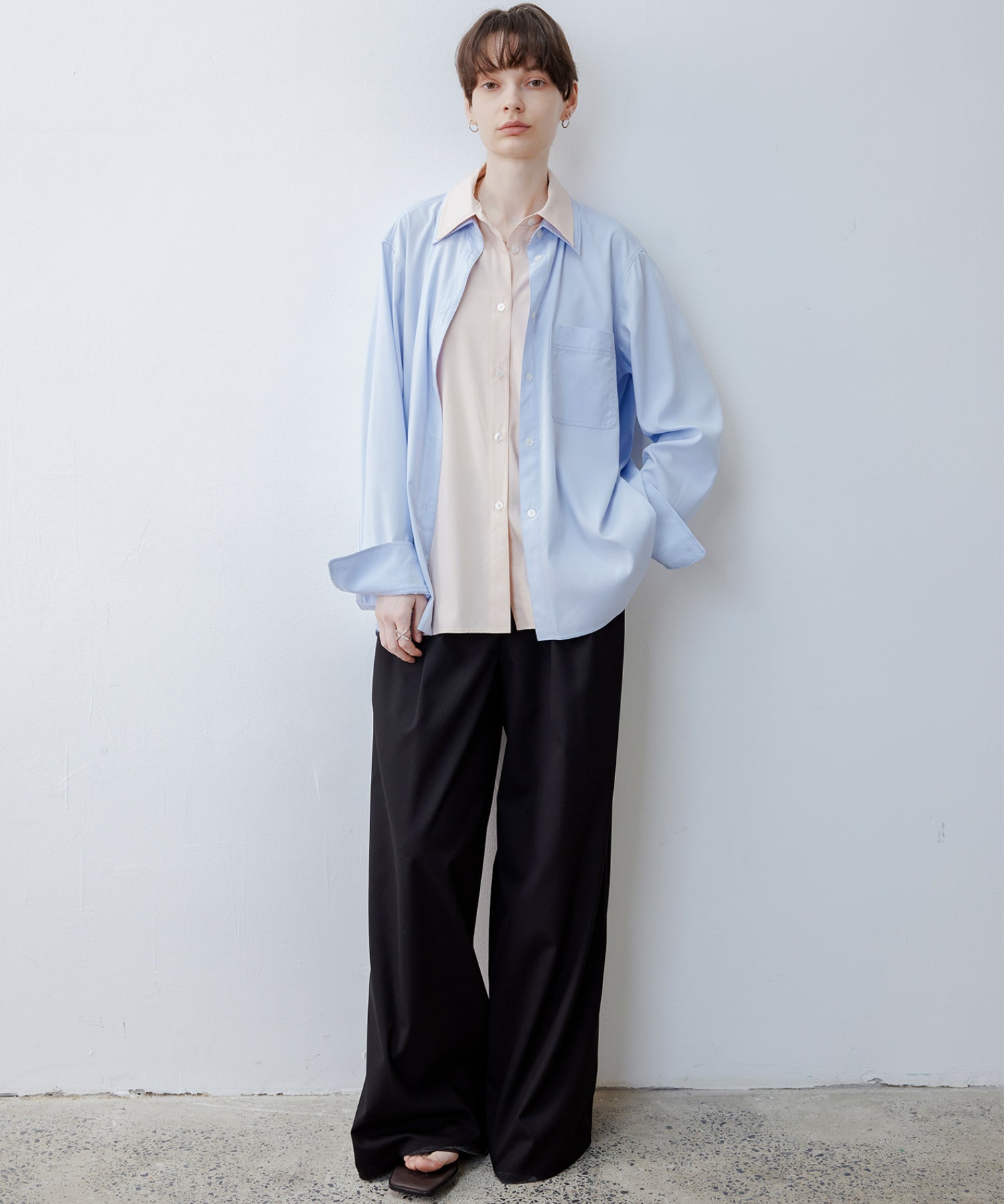 Bicolor Layered Shirt