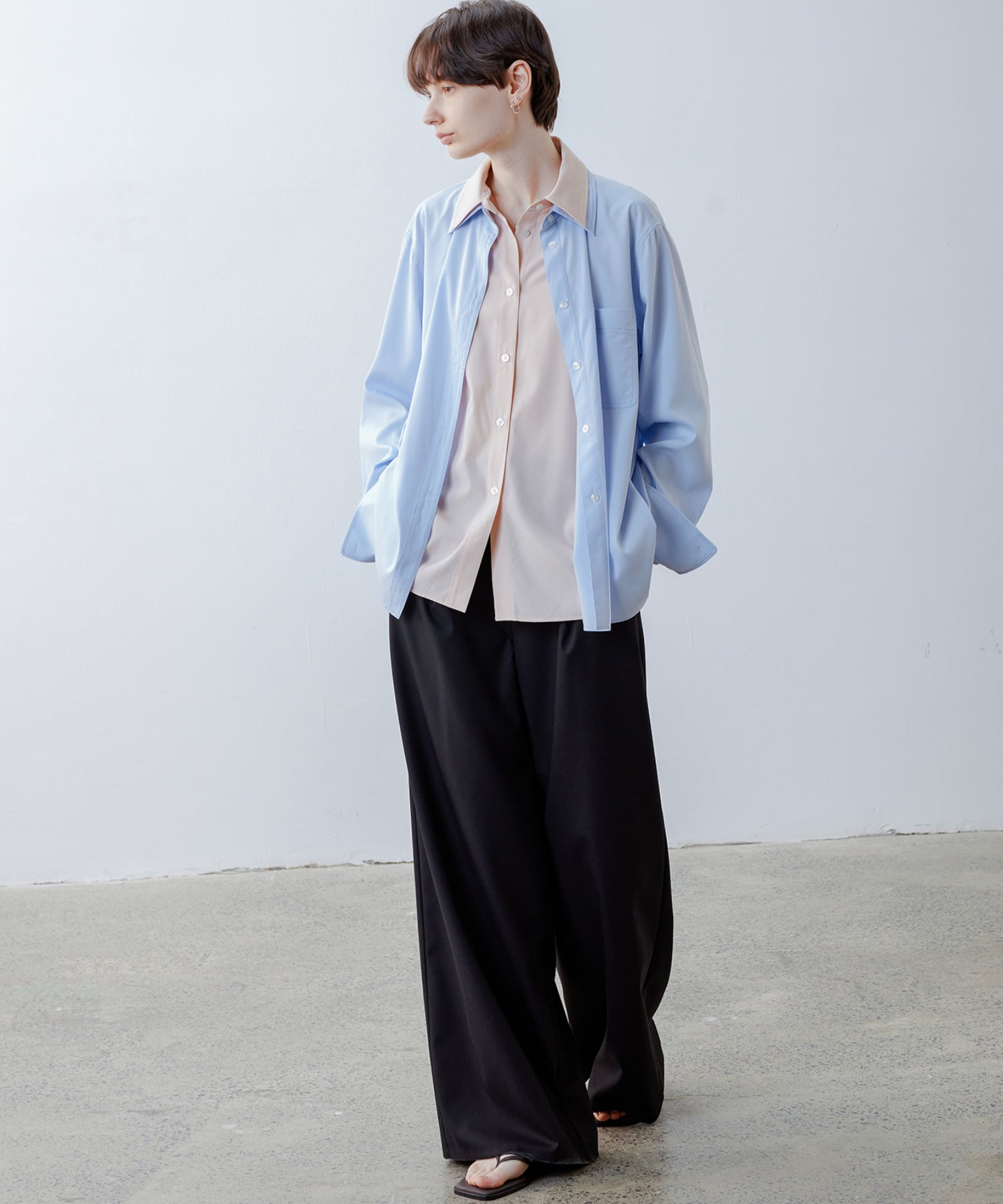 Bicolor Layered Shirt