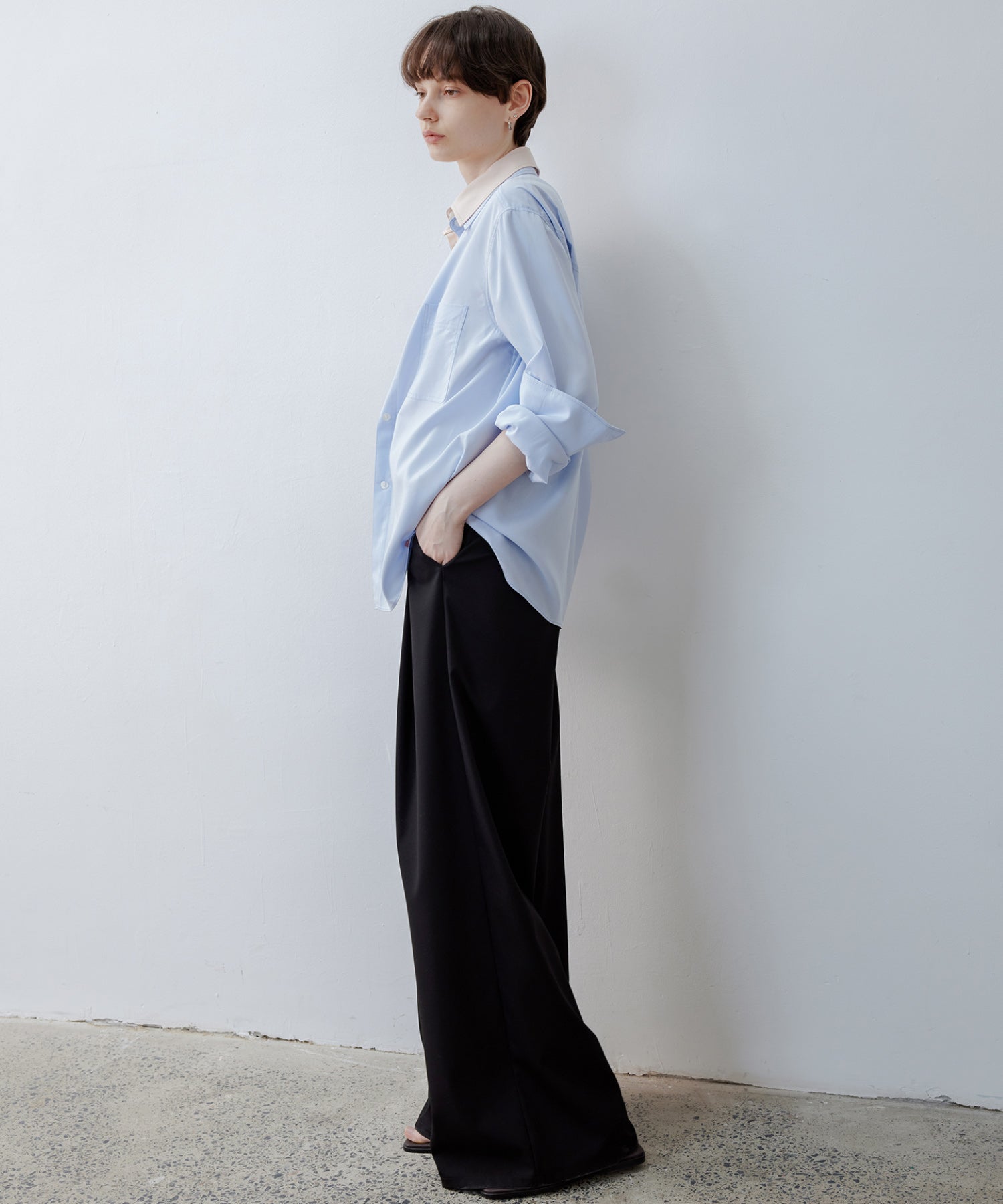 Bicolor Layered Shirt