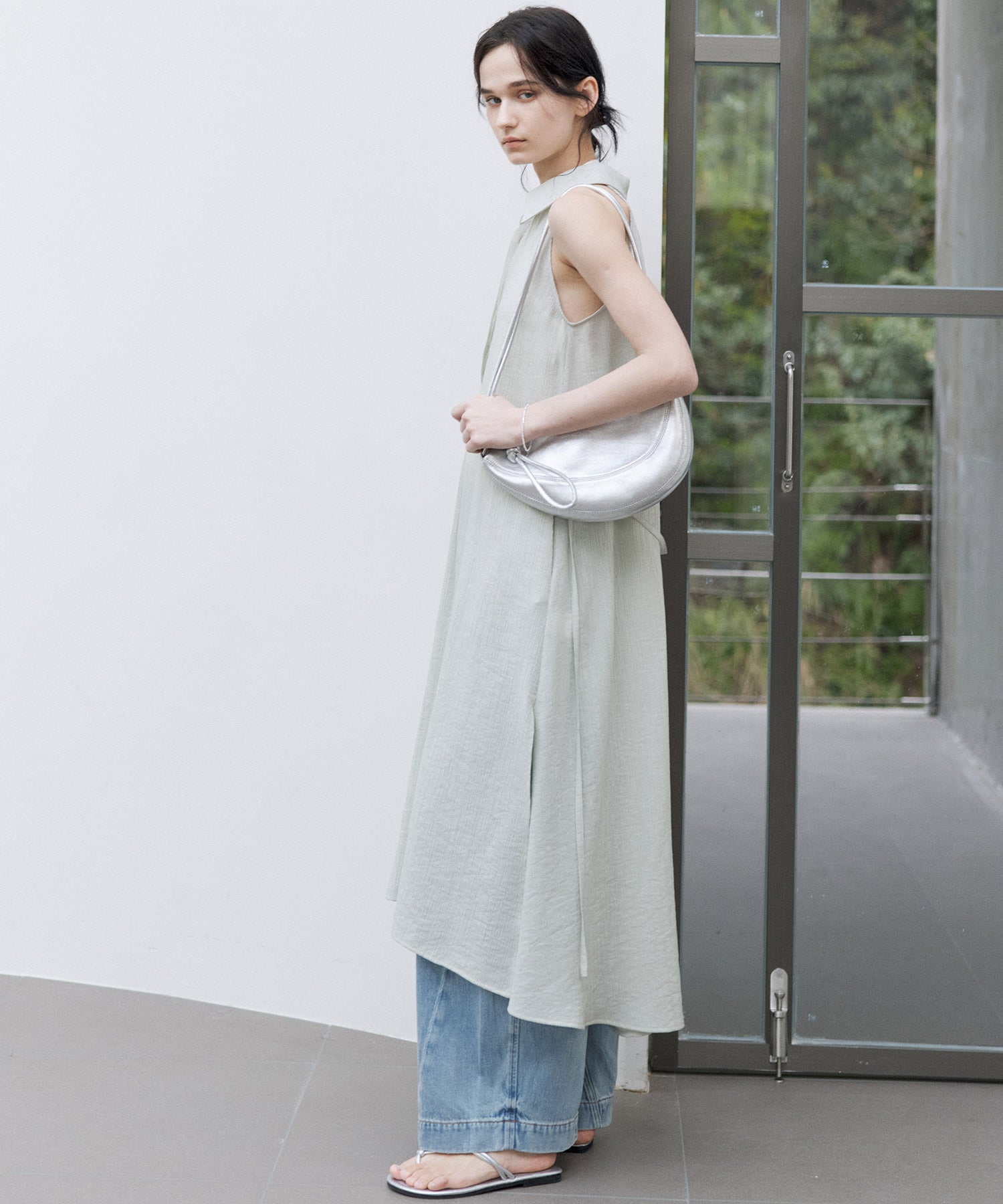American Sleeve Layered Tunic Dress