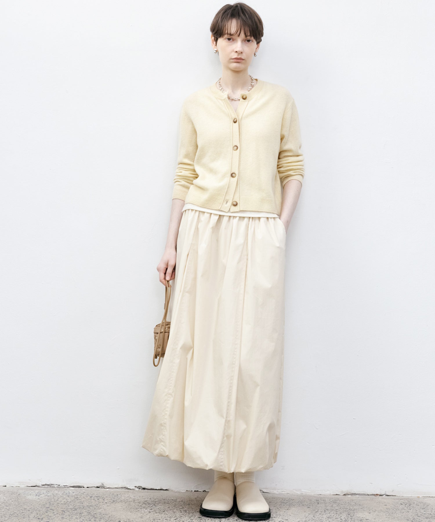 Soft Wool Basic Cardigan