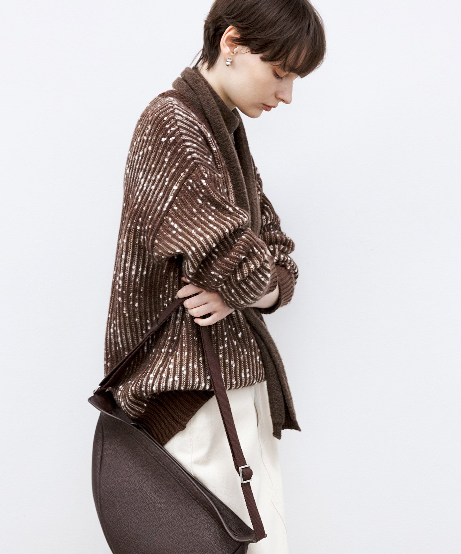 Cozy Snowflake Crew Neck Knit Sweater