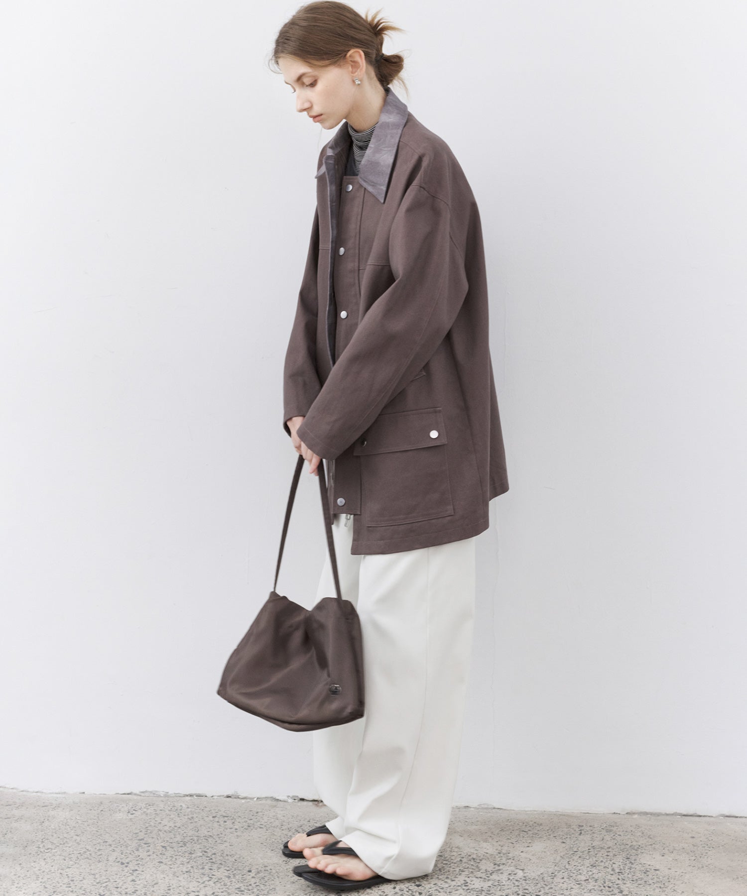 Vintage Washed Oversized Jacket