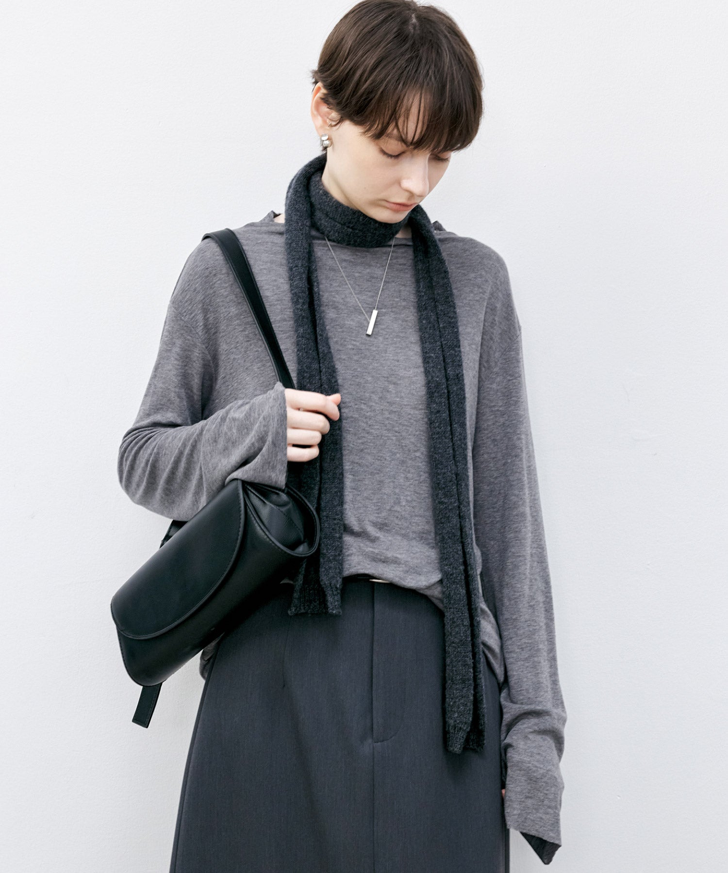 Boat Neck Soft Knit Top