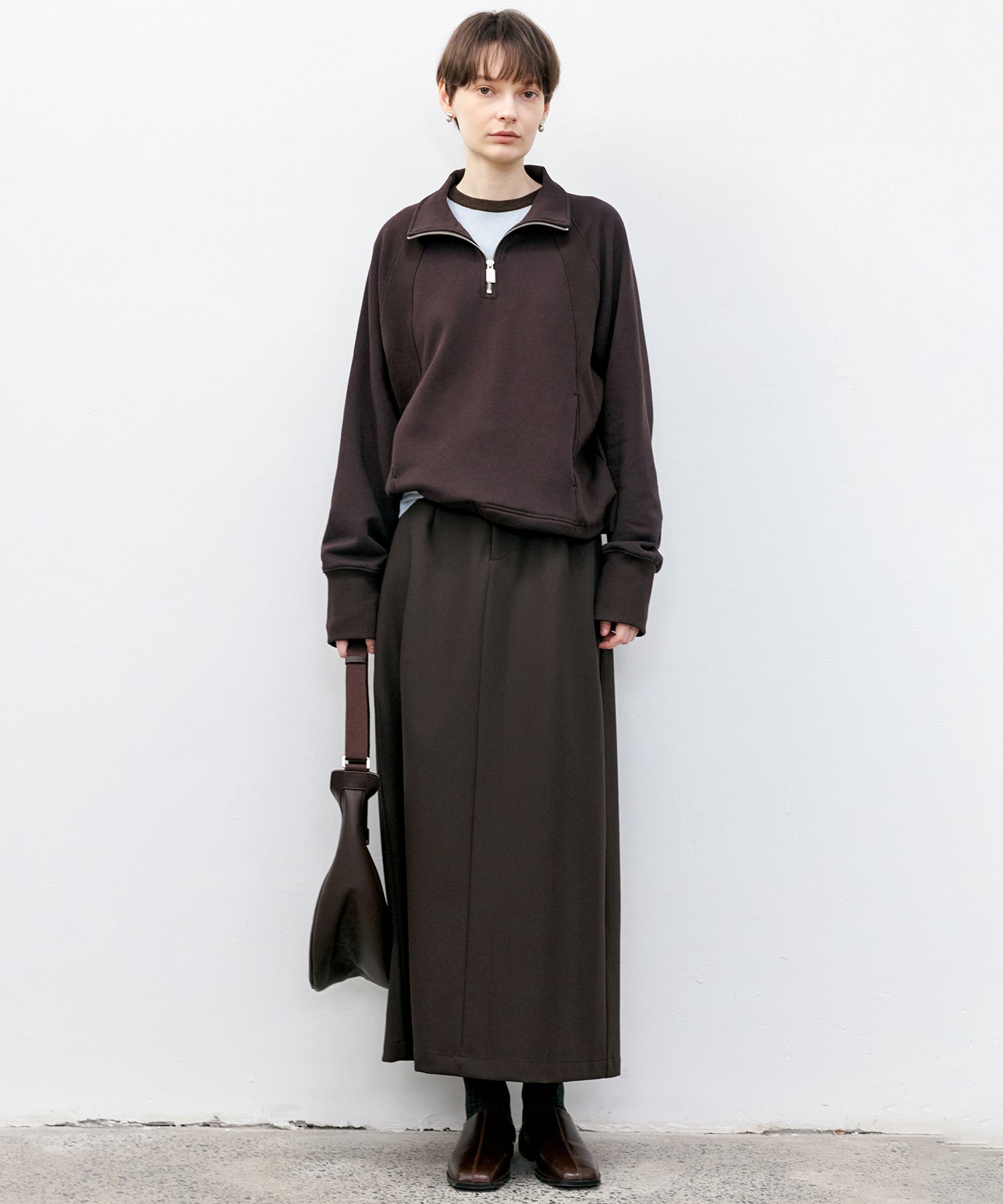 Basic Round-neck Knit Tops