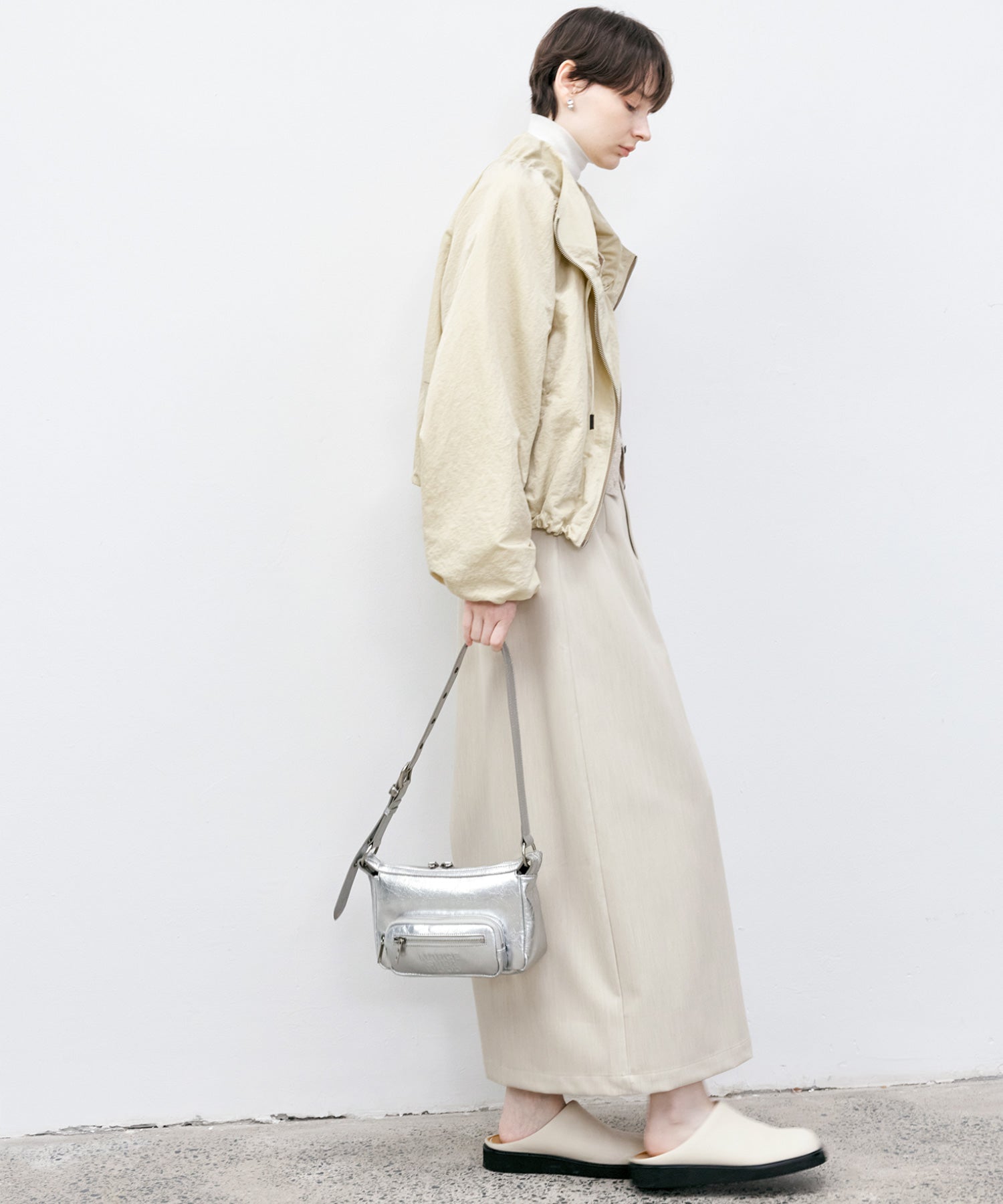 Balloon Collar String Jacket