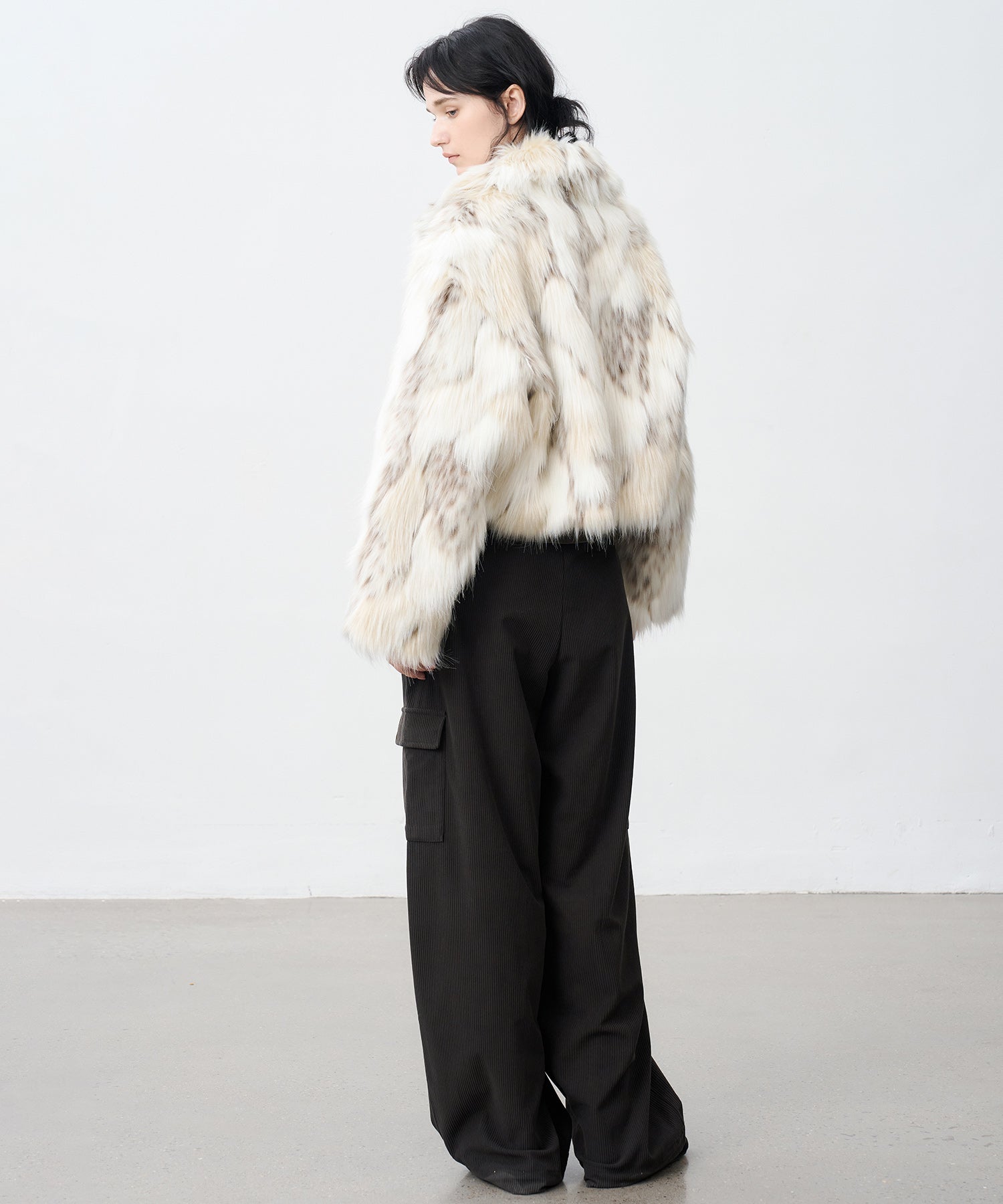 Faux Fur Short Jacket