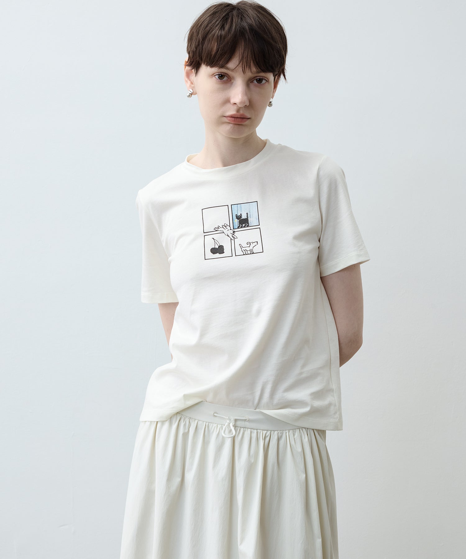 Illustrated Compact T-shirt