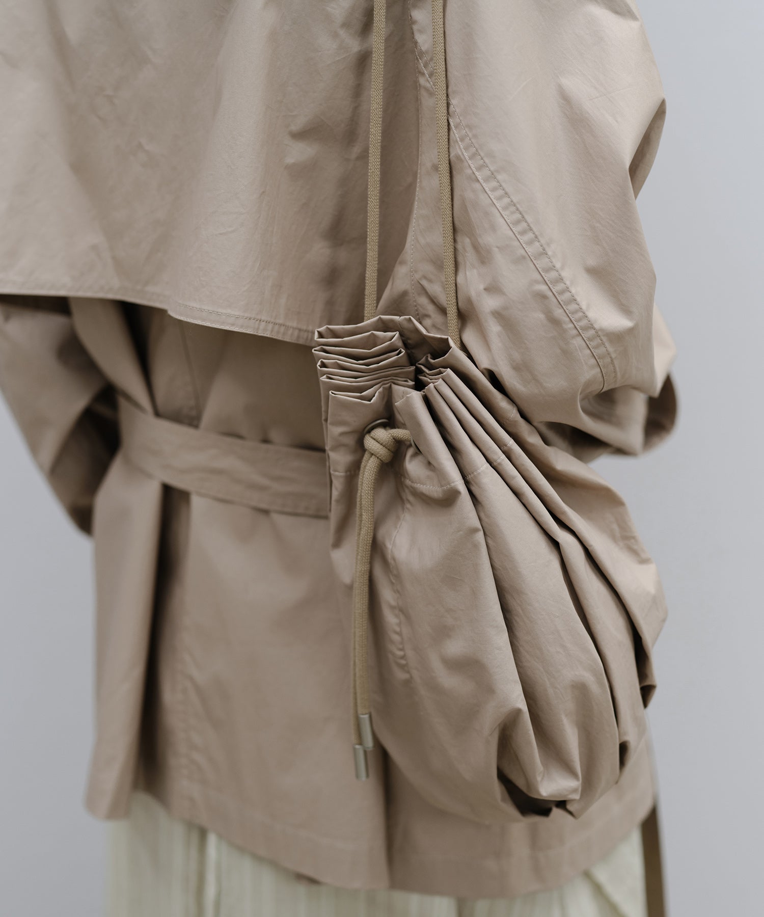 「2月下旬~3月上旬出荷」Drawstring Gathered Mini Shoulder Bag