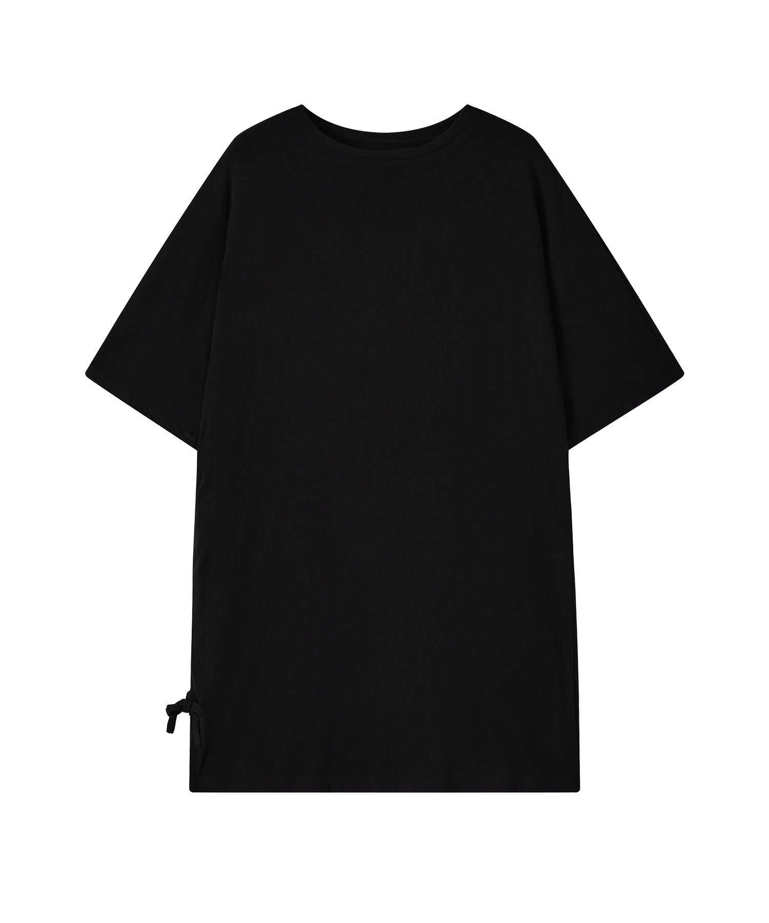 Double-Layer Loose Silhouette T-Shirt Dress