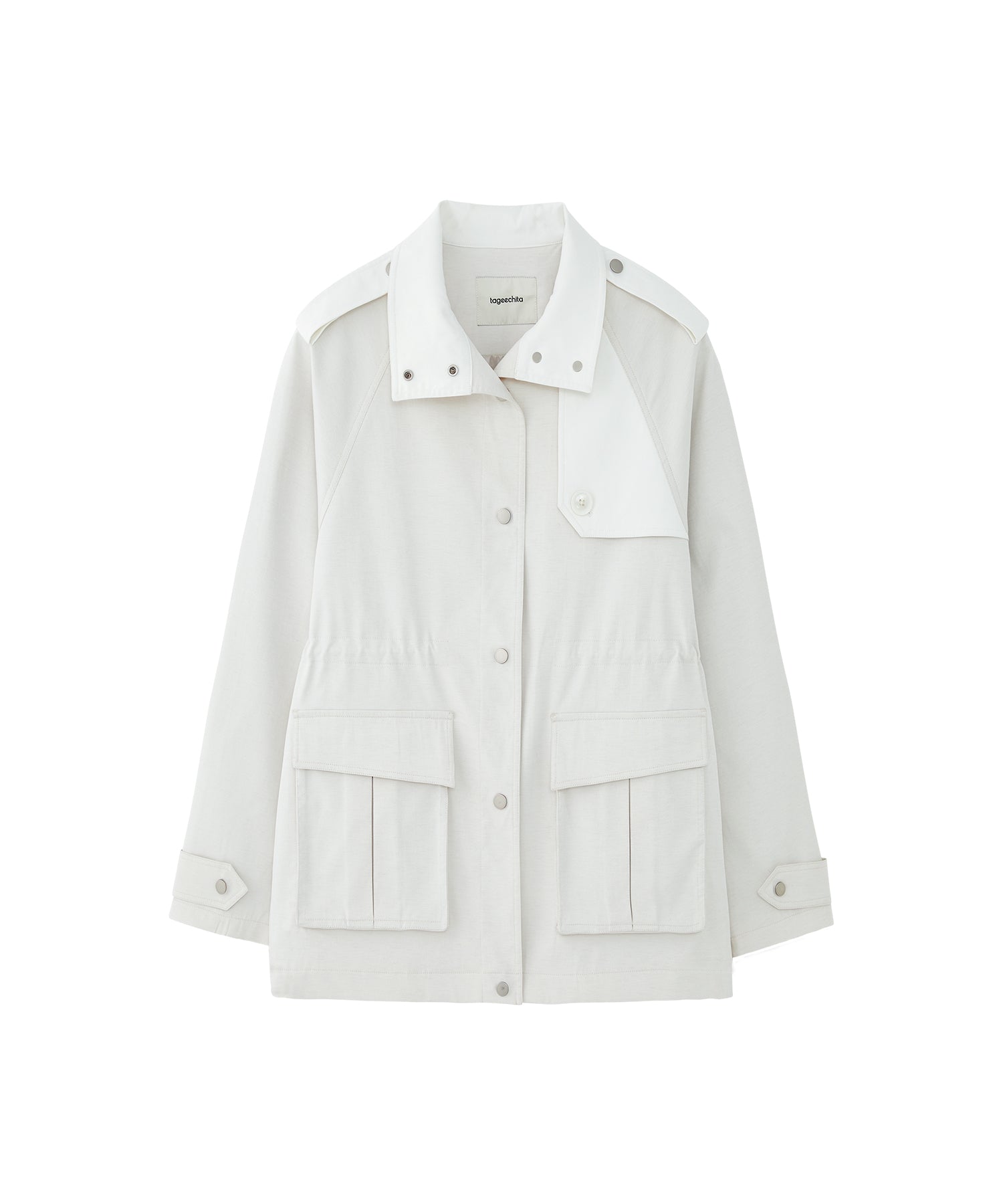 Stand Collar Utility Jacket