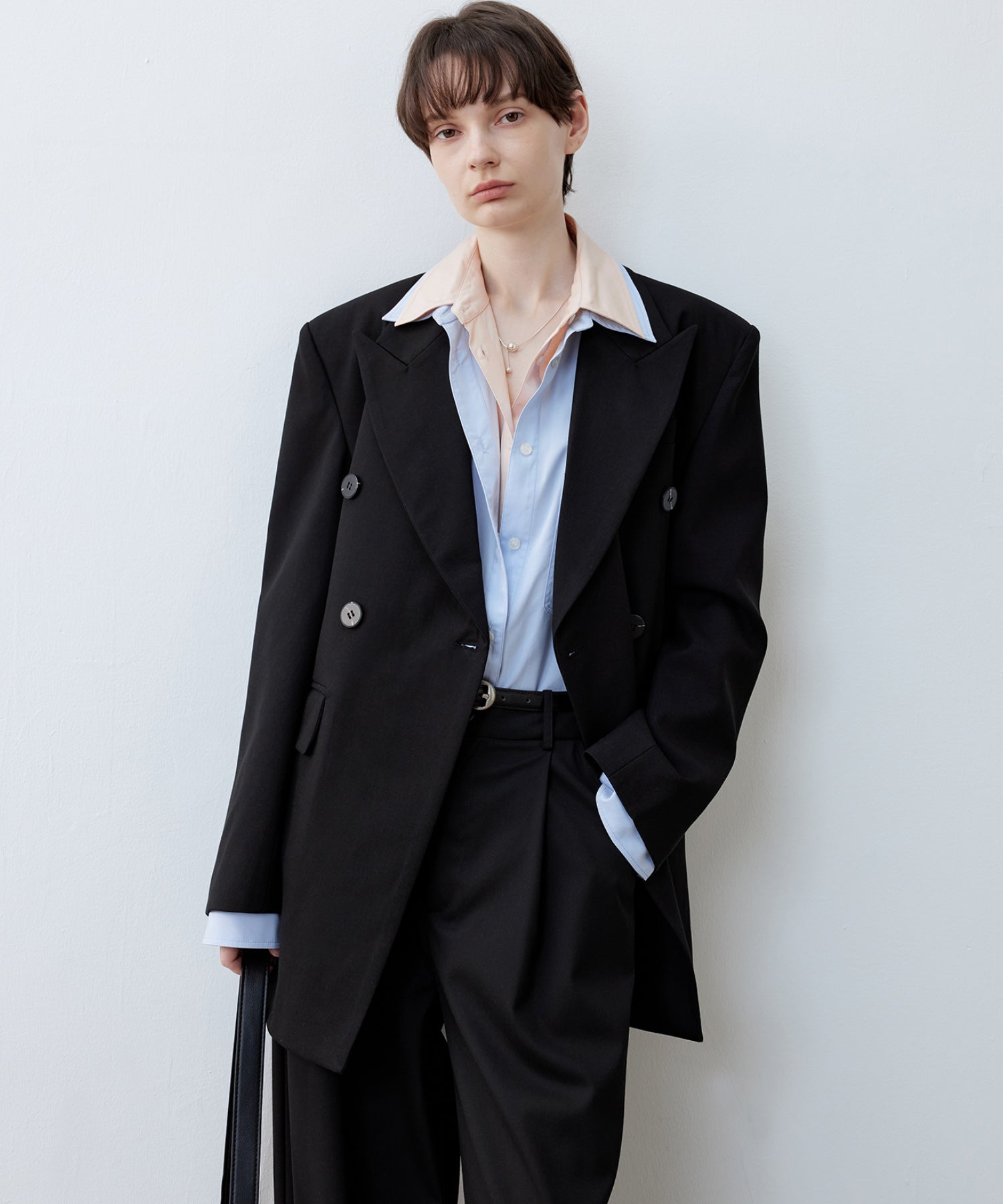 Bicolor Layered Shirt