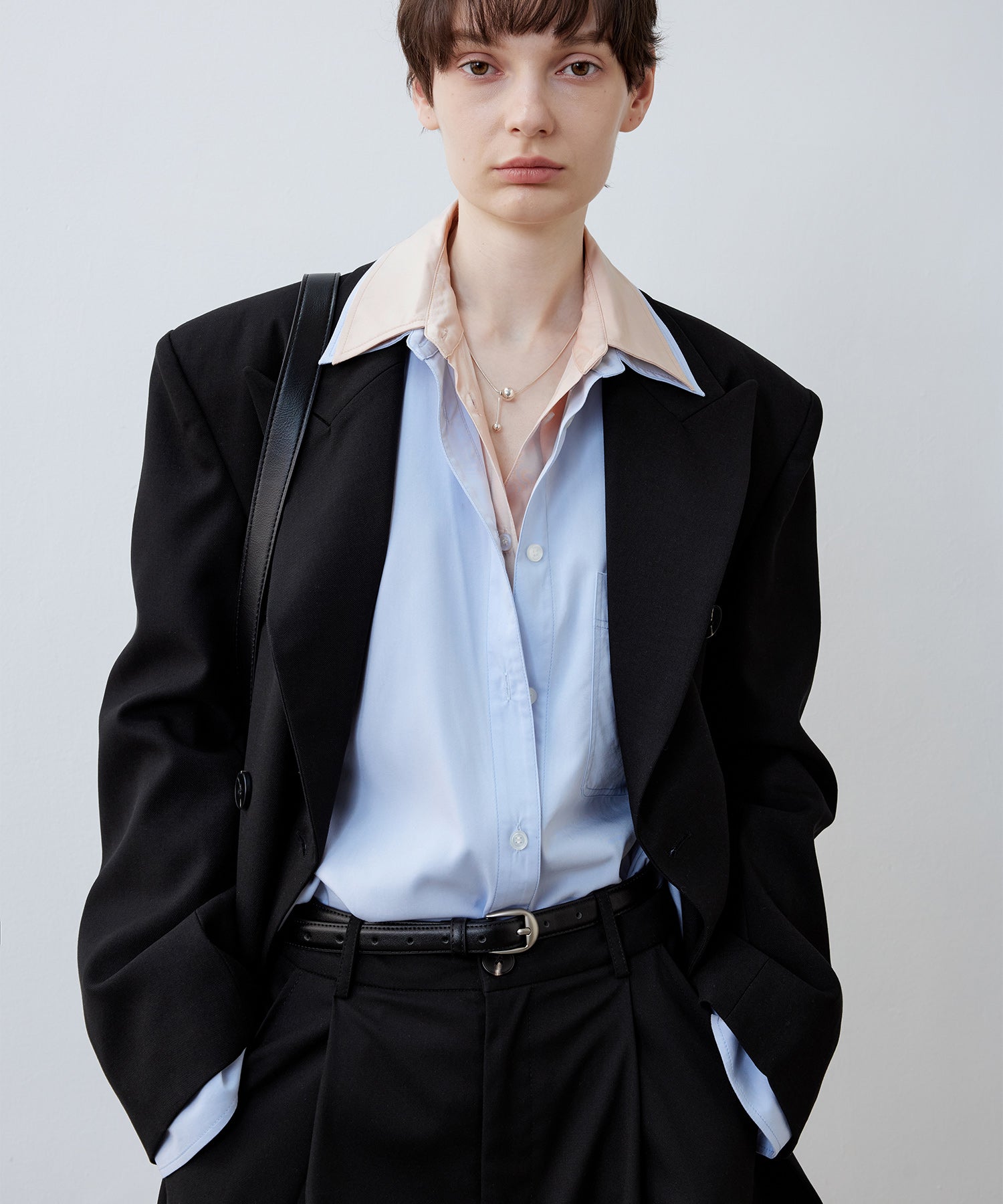 Bicolor Layered Shirt