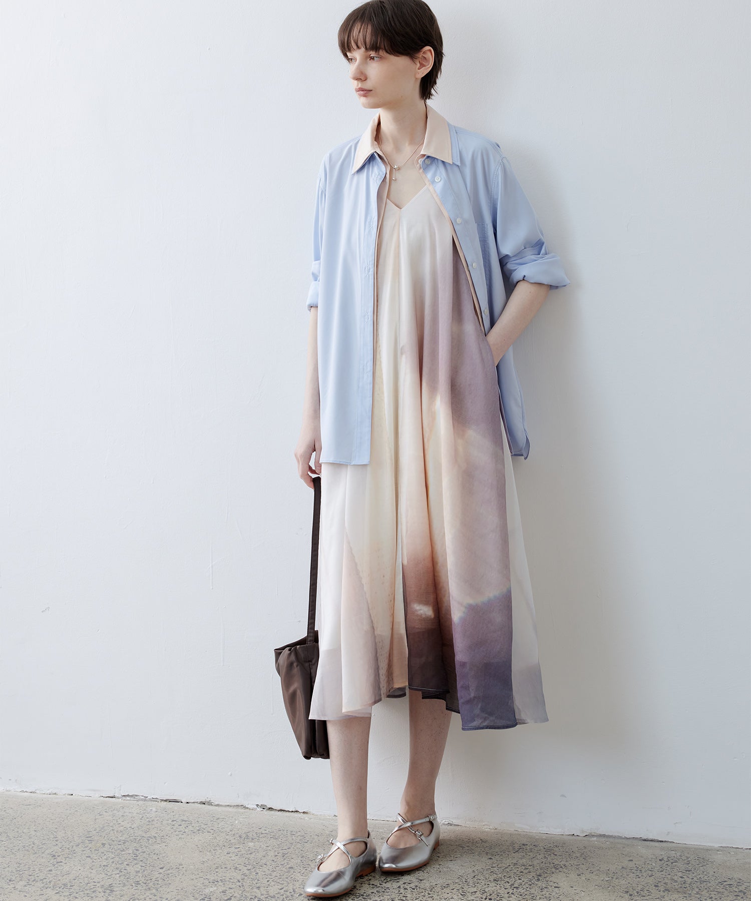 Bicolor Layered Shirt