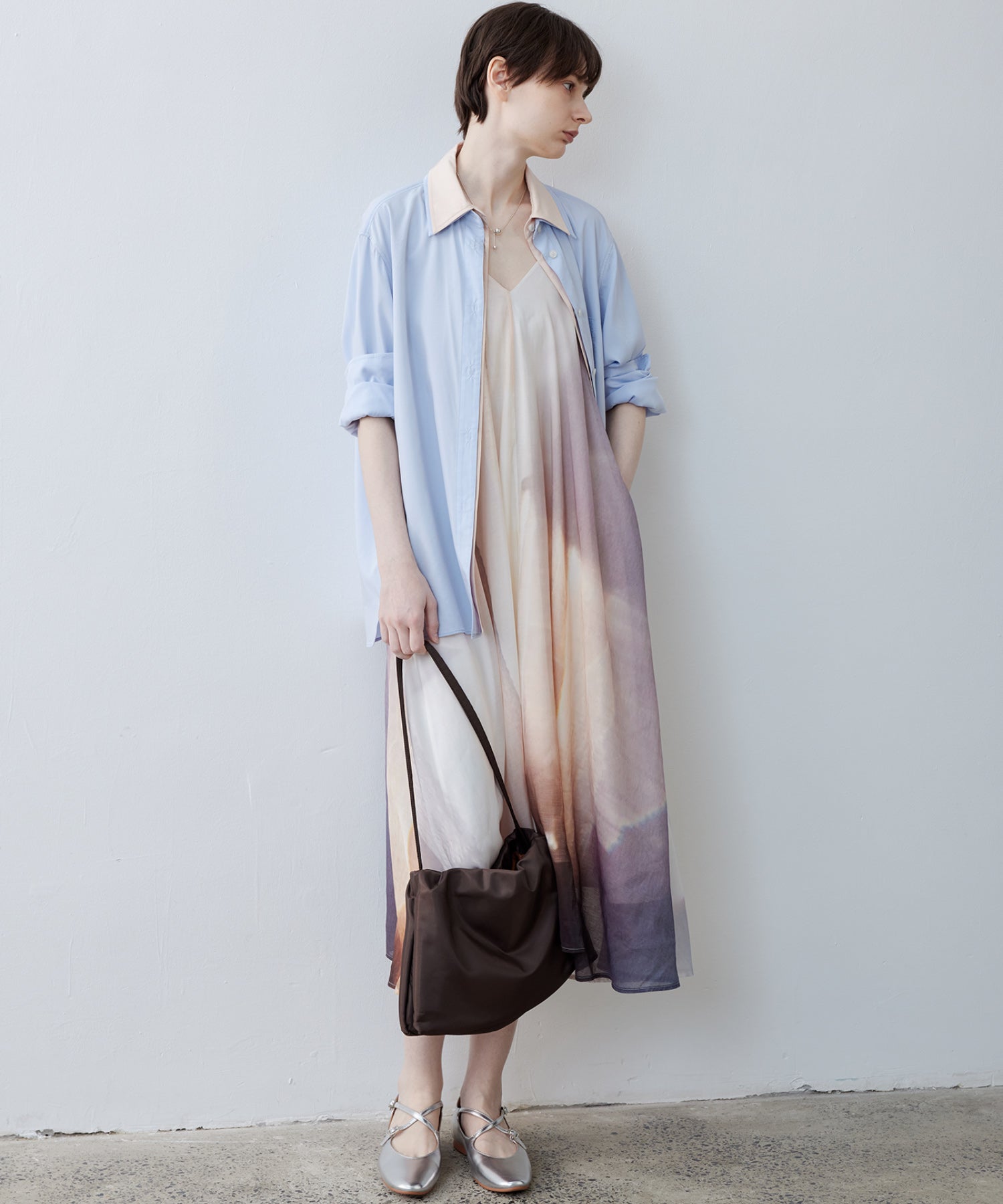 Bicolor Layered Shirt