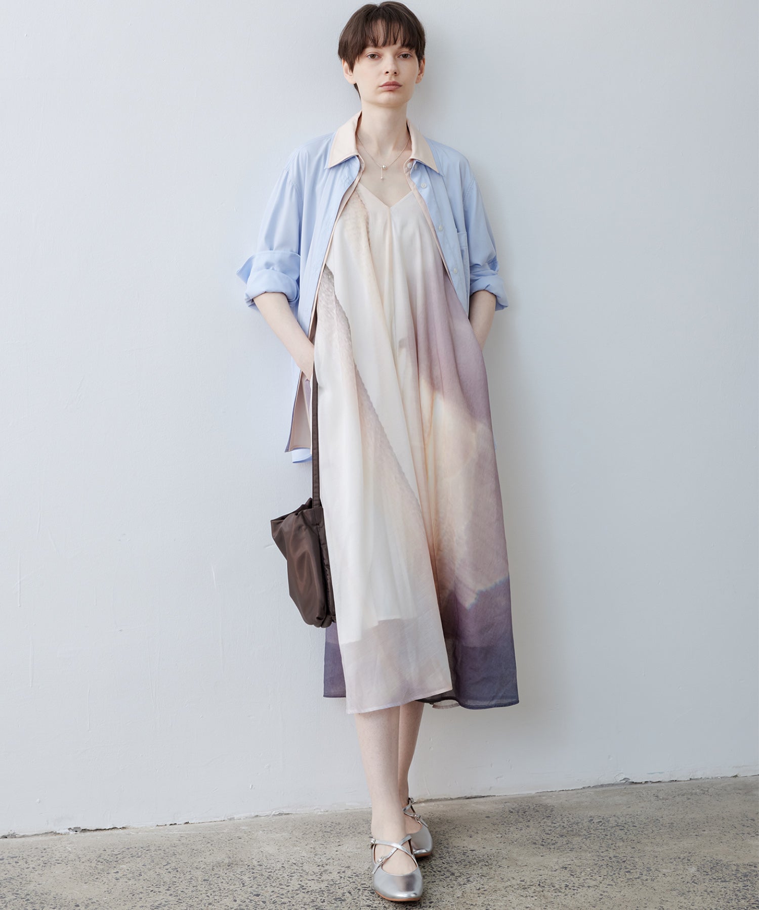 Bicolor Layered Shirt