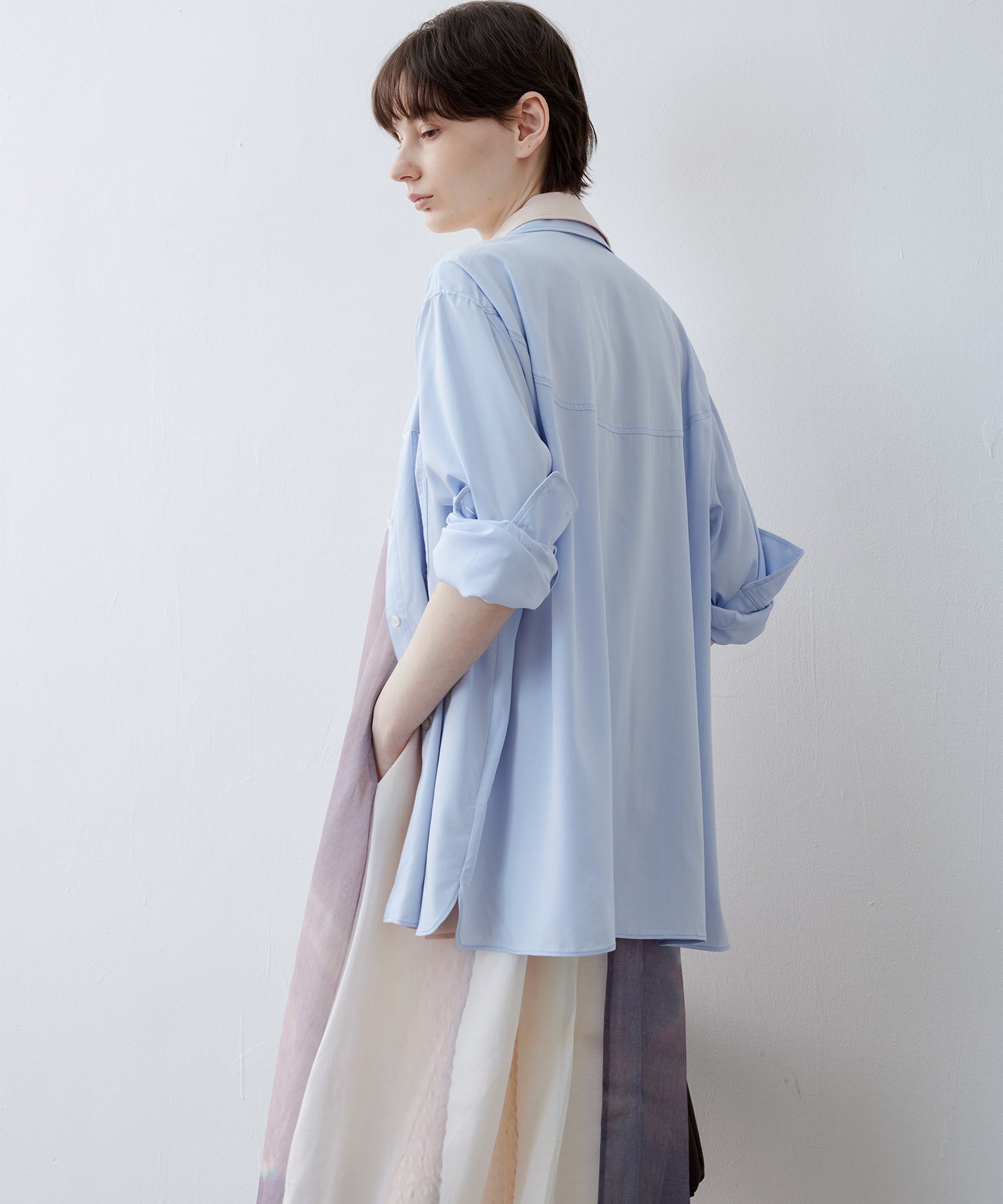 Bicolor Layered Shirt