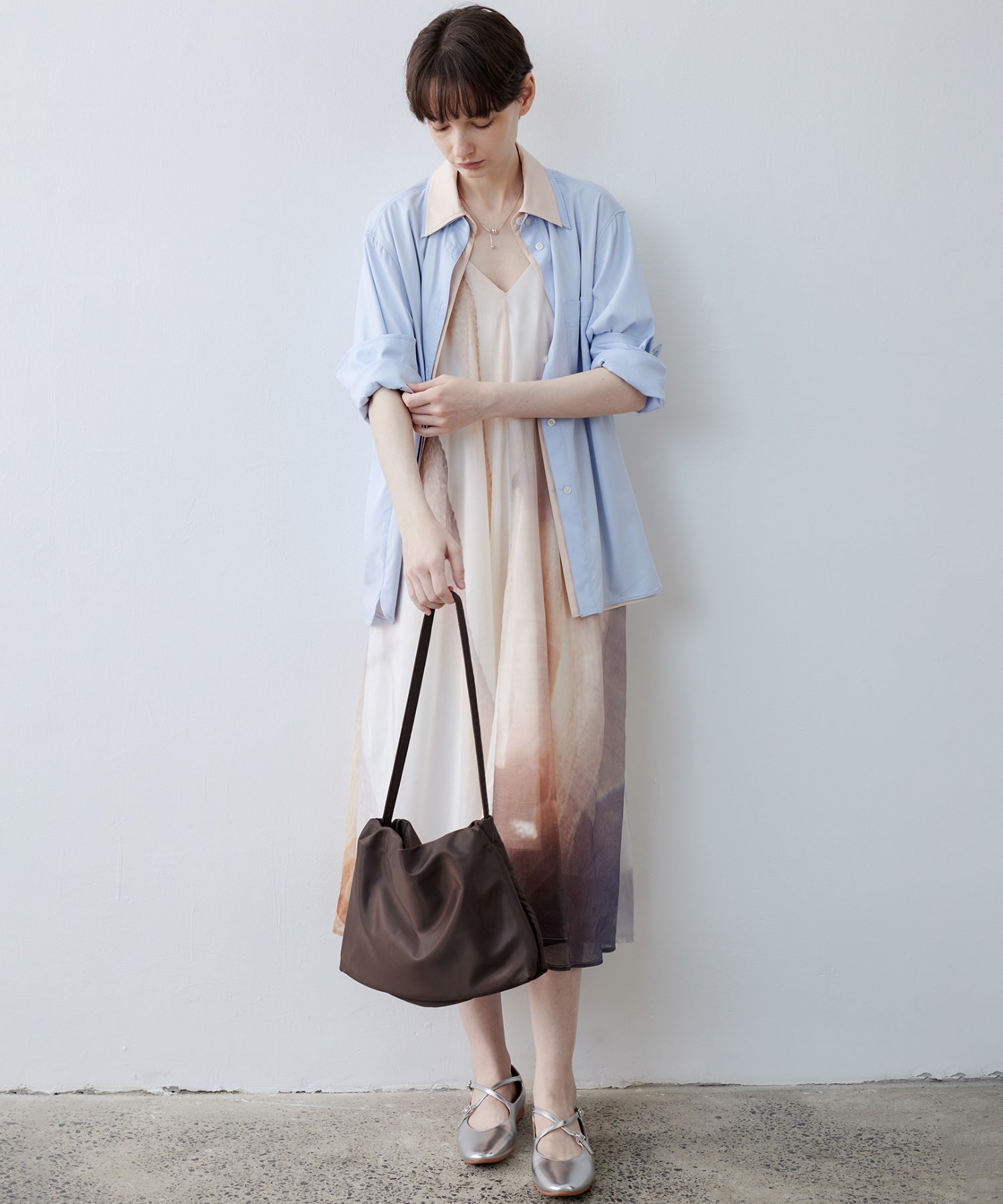 Bicolor Layered Shirt