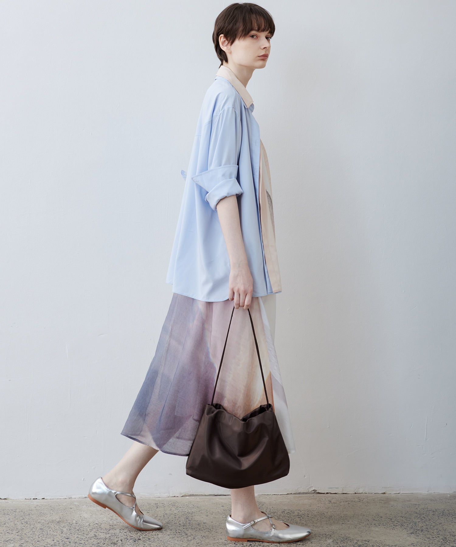 Bicolor Layered Shirt