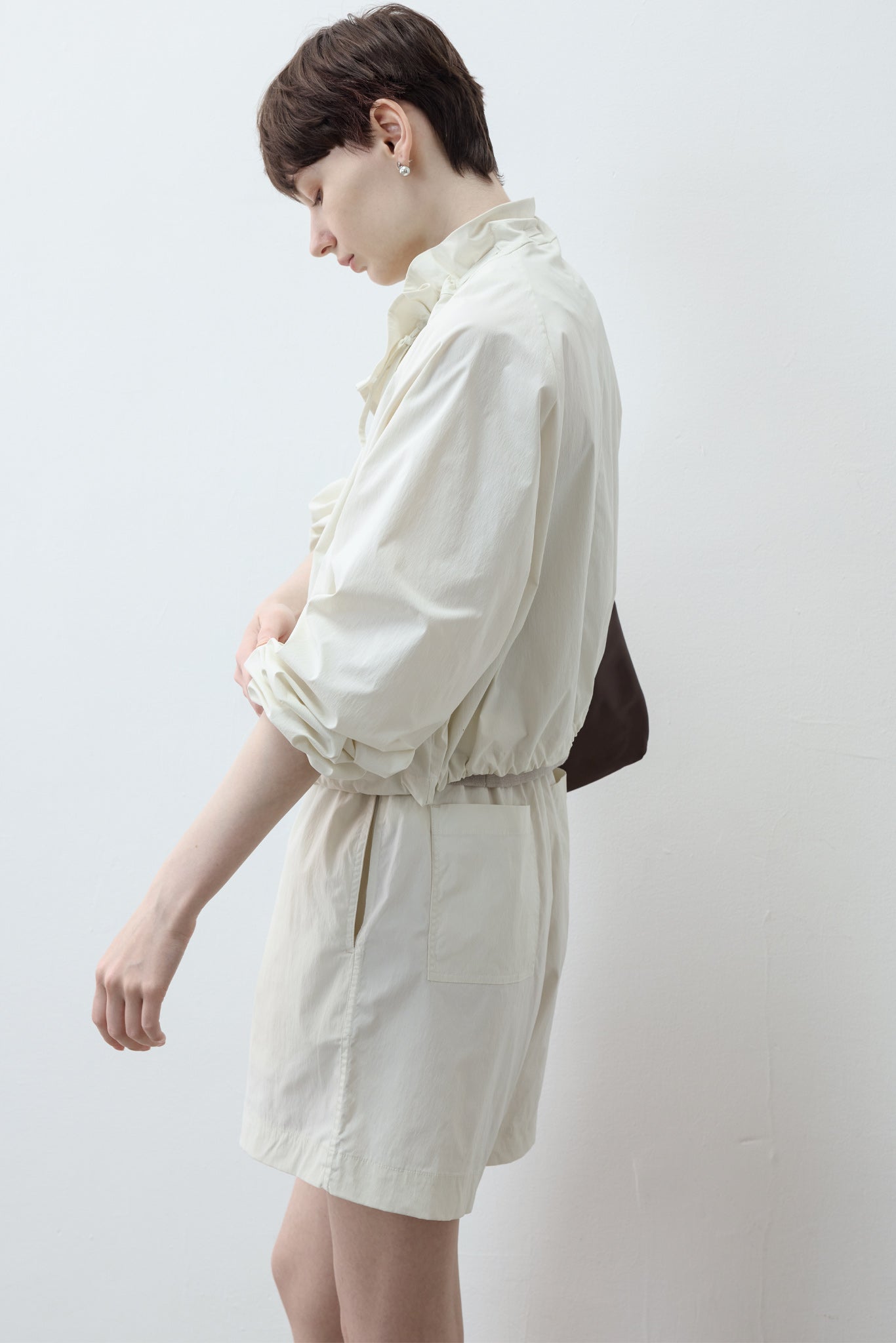 UV Protection Drawstring Light Blouson