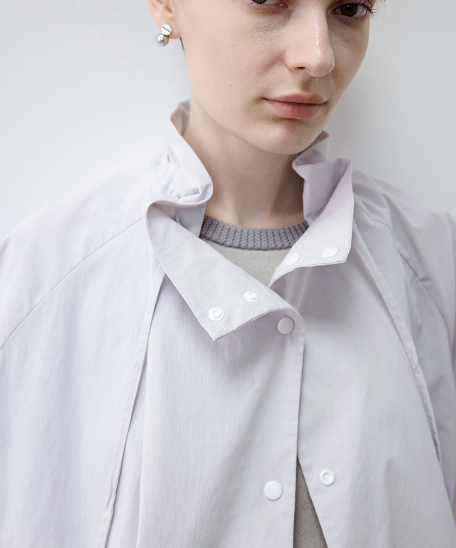 UV Protection Drawstring Light Blouson