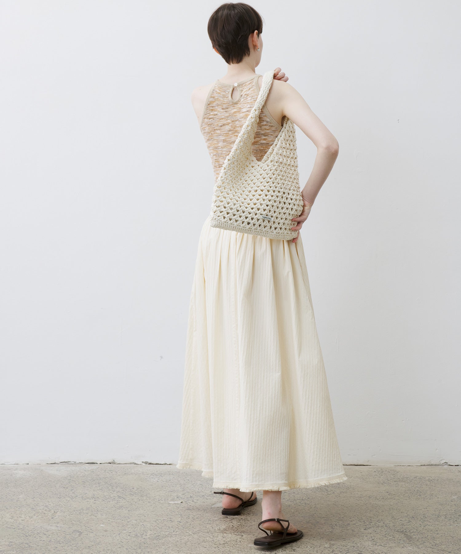 Artistic Mixed-Color Camisole Tank