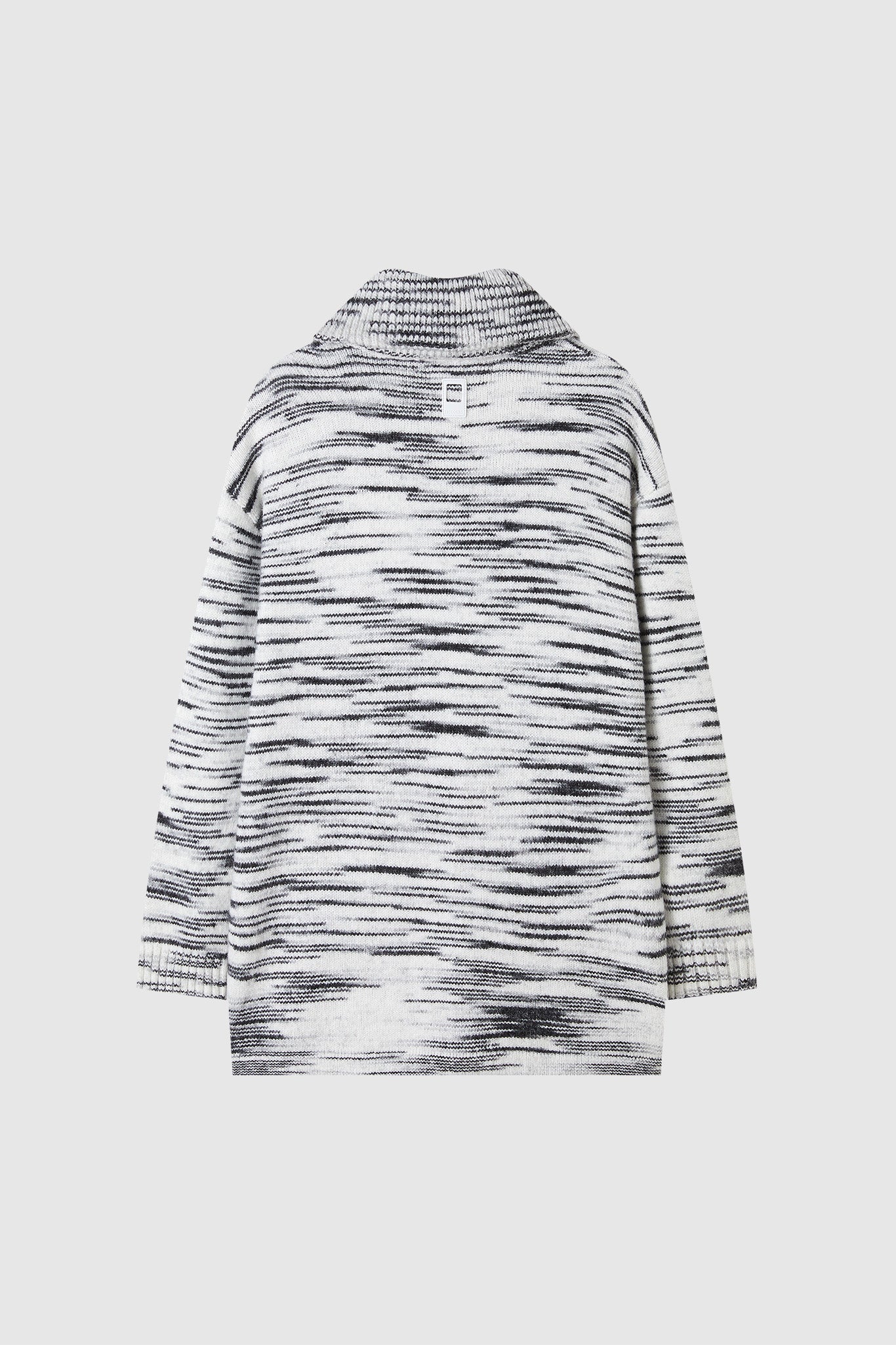 Half-Zip Oversized Polo Knit Pullover