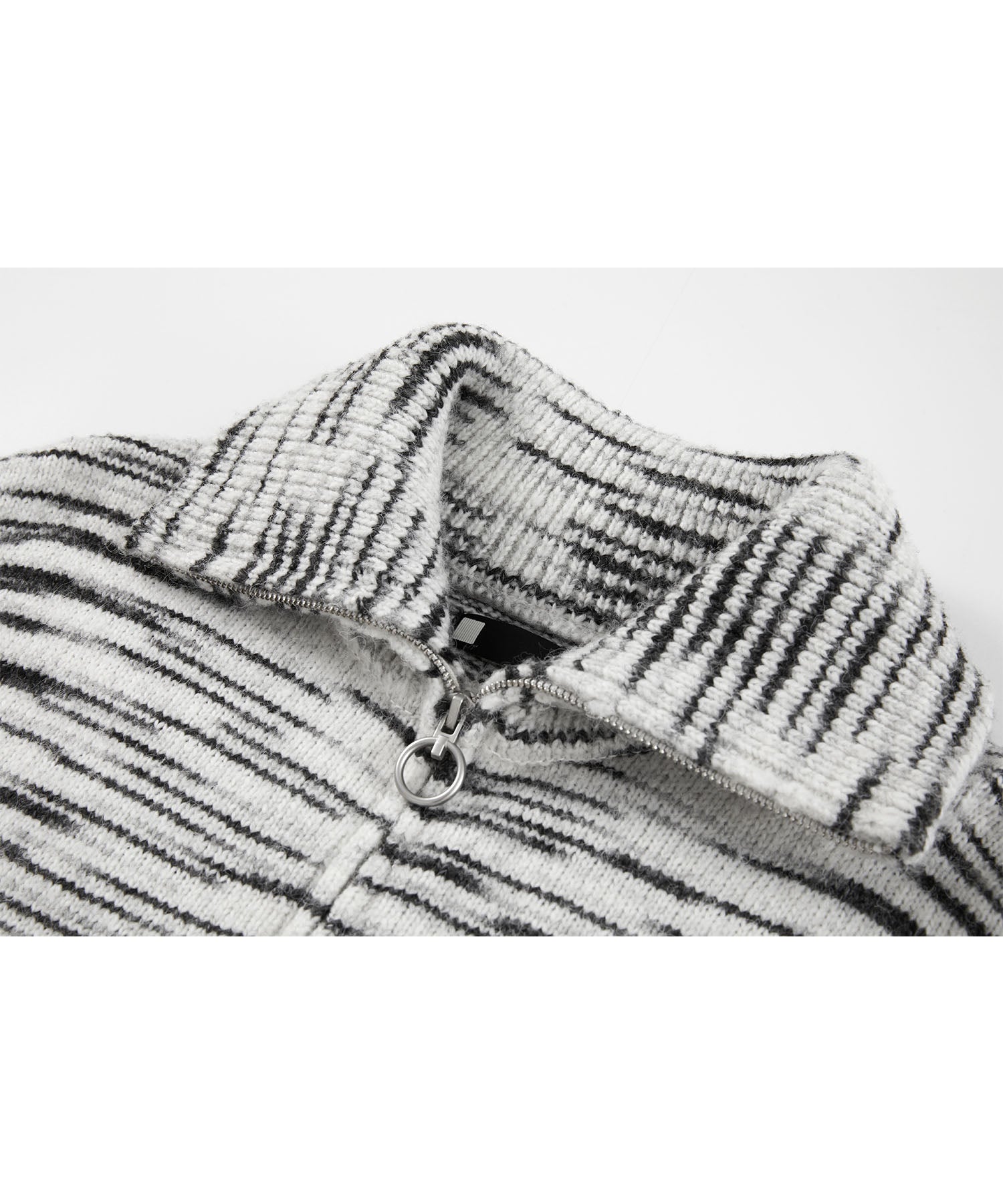 Half-Zip Oversized Polo Knit Pullover