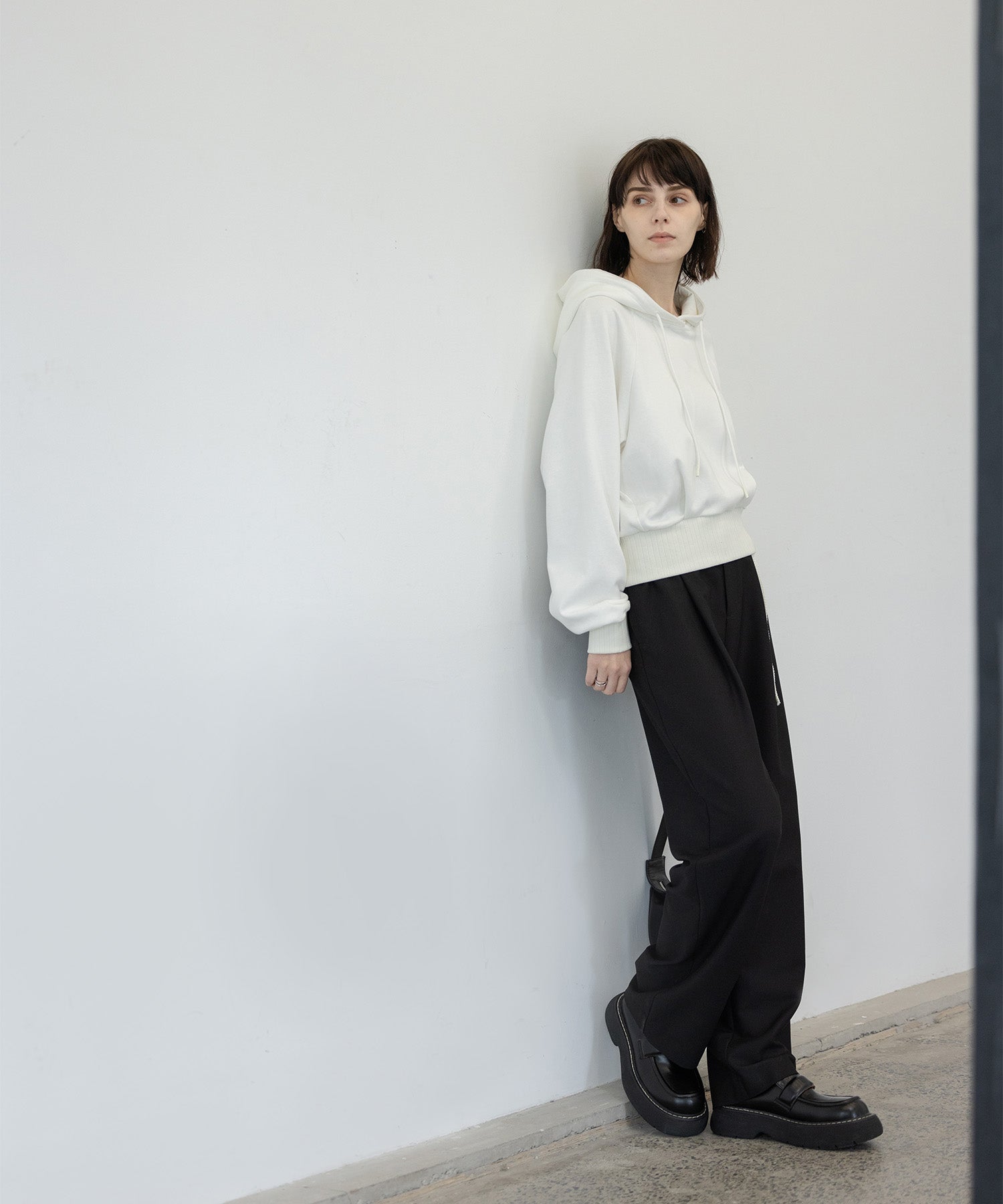Short Length Basic Hoodie